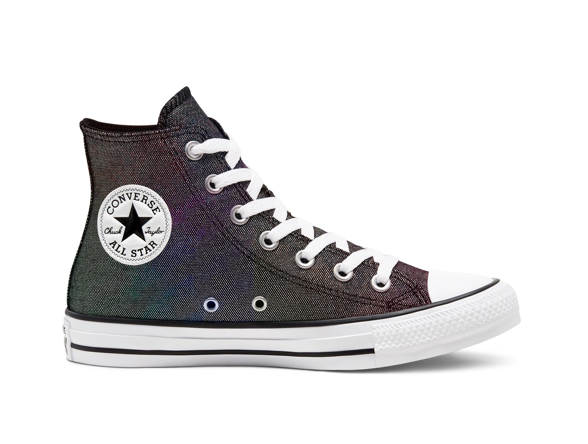 Zapatilla Converse Chuck Taylor Mujer Plateado