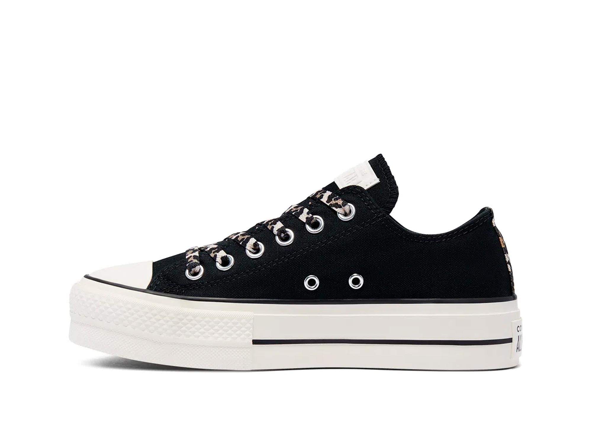 Zapatilla Converse Chuck Taylor Plataforma Archive Print Mujer Negro