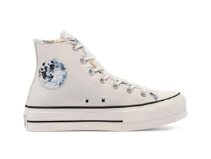 Zapatilla Converse Chuck T. Plataforma Festival Mujer Blanco