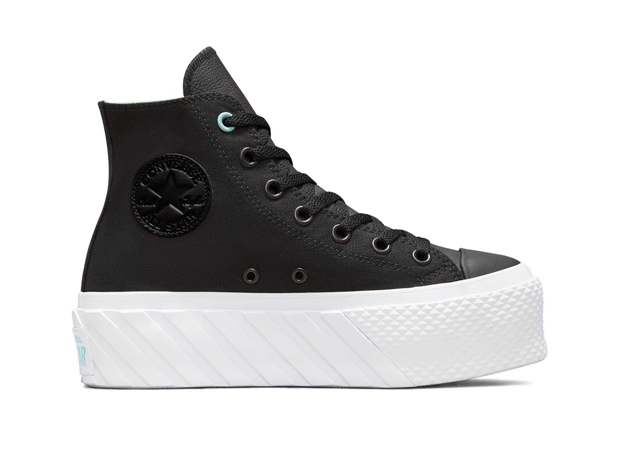 Zapatilla Converse Chuck Taylor Plataforma Surface Fusion Mujer Negro