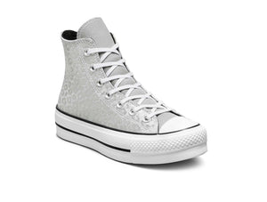 Zapatilla Converse Chuck Taylor Lift Mujer Plateado