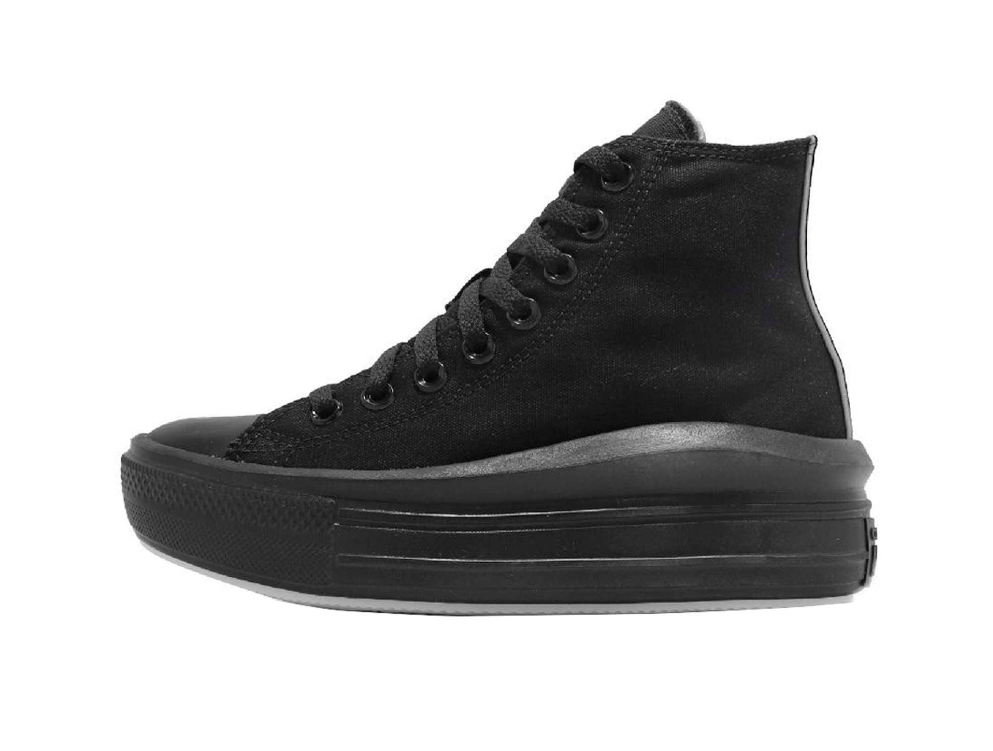 Zapatilla Converse Chuck Taylor Move Hi Mujer Negro