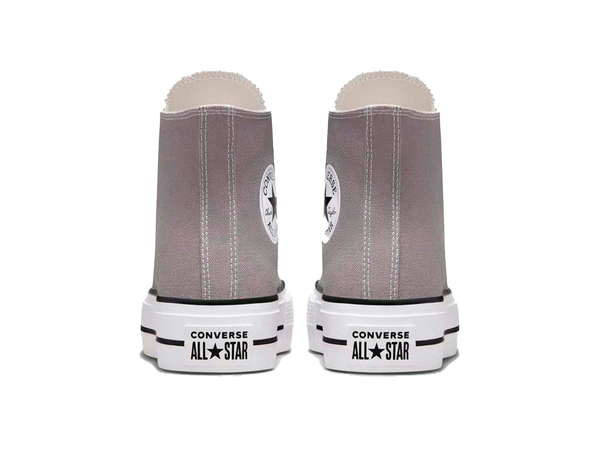 Converse gris shop mujer usa