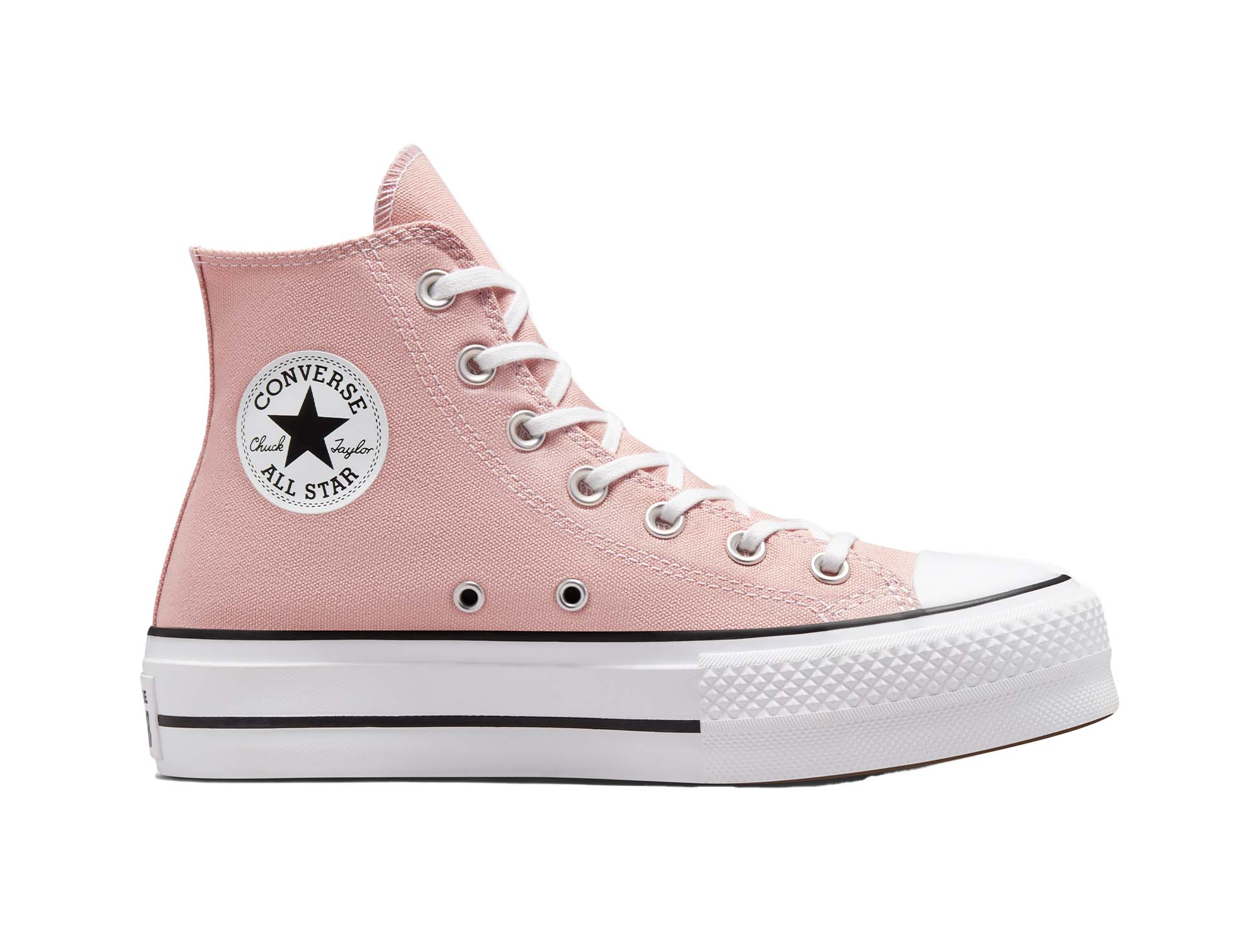 Zapatilla Converse Chuck Taylor Plataforma Hi Renew Mujer Rosado