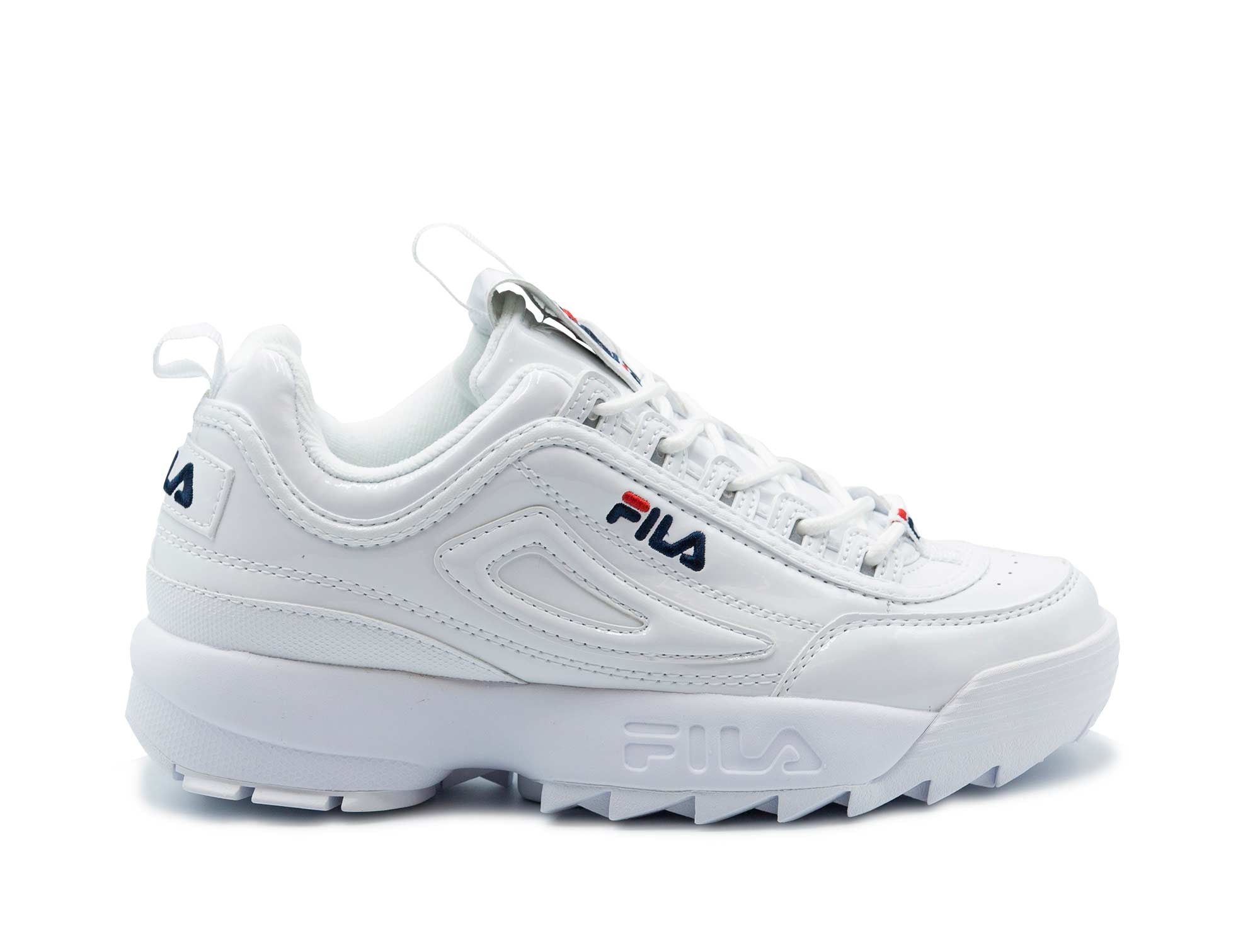 Zapatilla Fila Disruptor Ii Premium Patent Bla-Azu/Bla