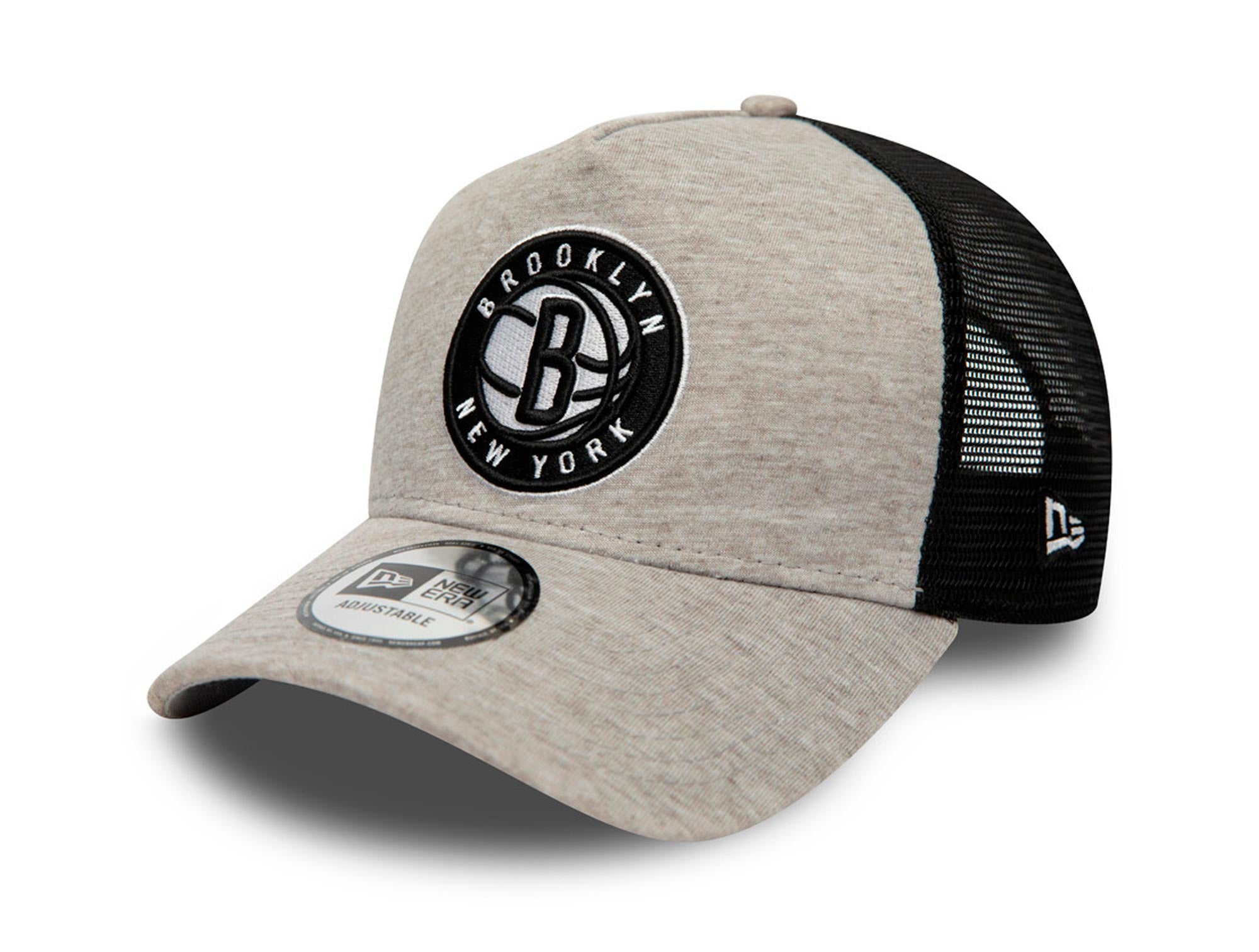 Jockey New Era Nba 940 Af Trucker Brooklyn Nets Hombre Gris