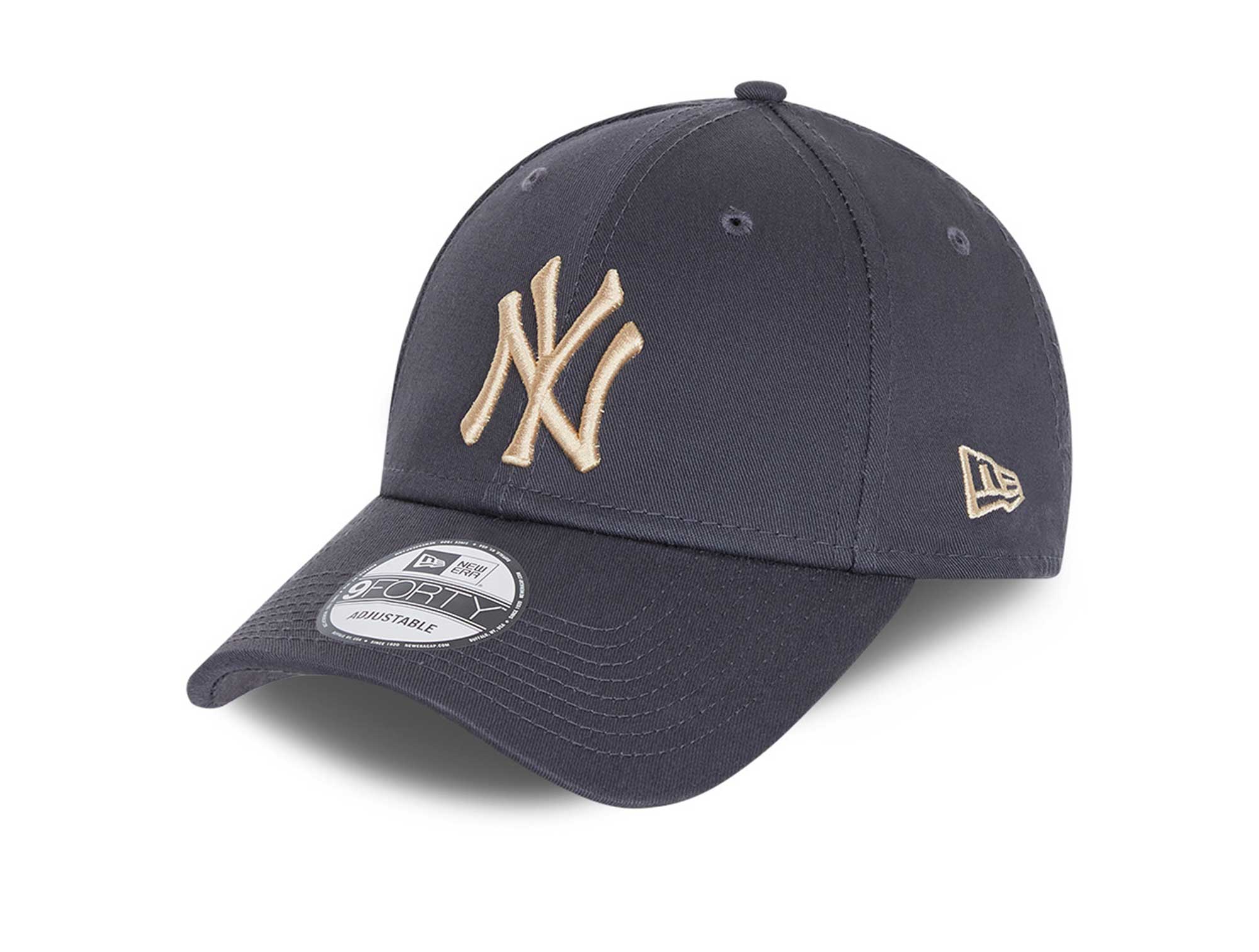 Jockey New Era Mlb 940 New York Yankees Hombre Gris