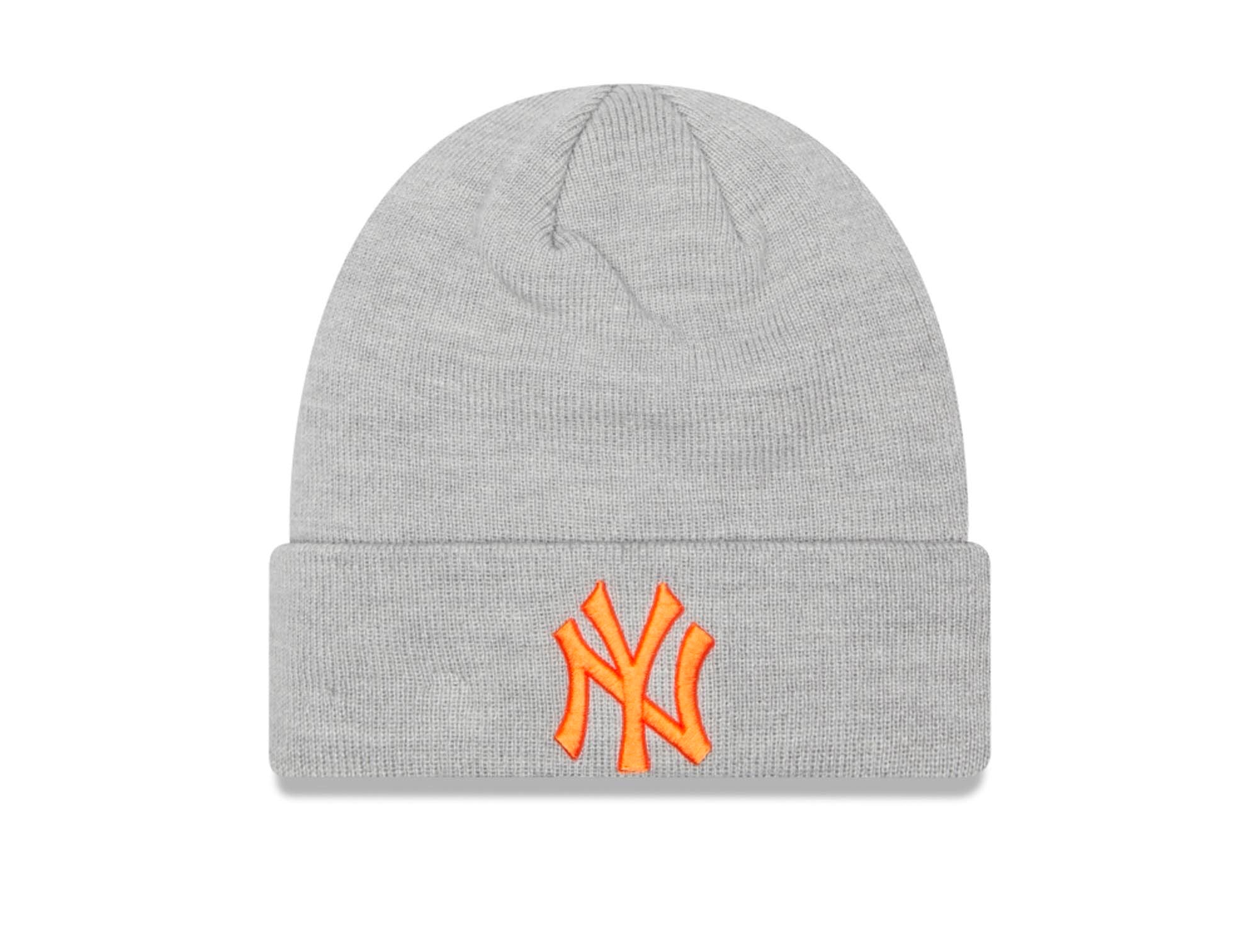 Beanie New Era Mlb New York Yankees Unisex Gris