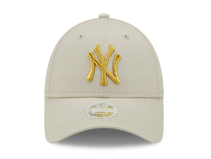 Jockey New Era Mlb 940 New York Yankees Mujer Beige