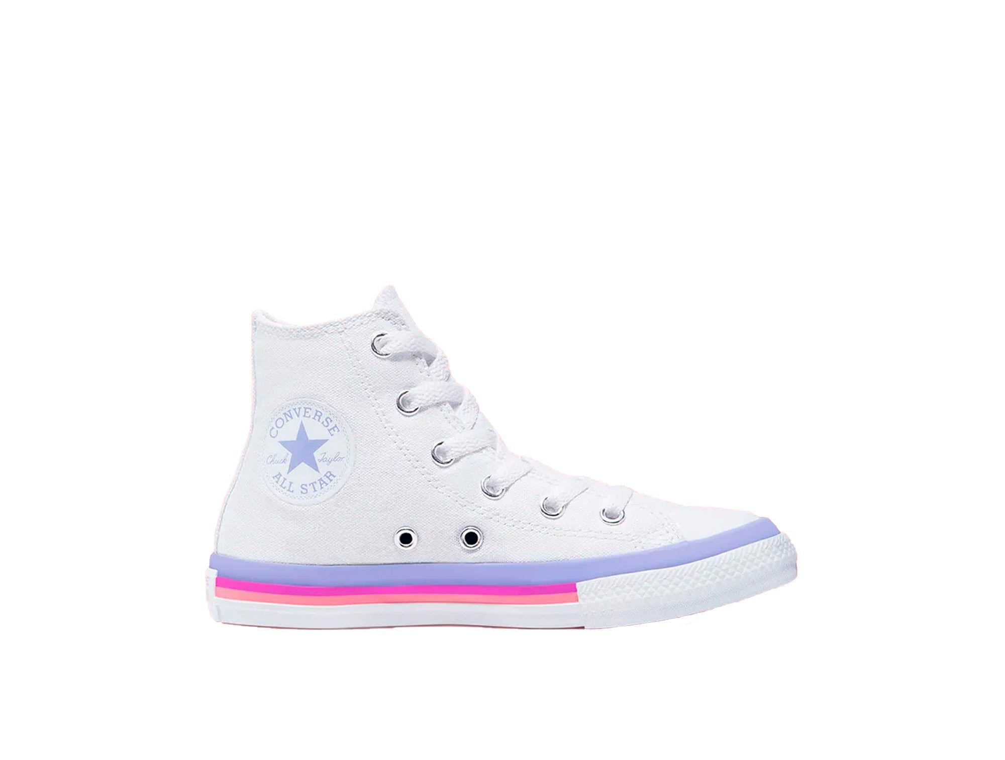 Zapatilla Converse Chuck Taylor Hi Junior Blanco