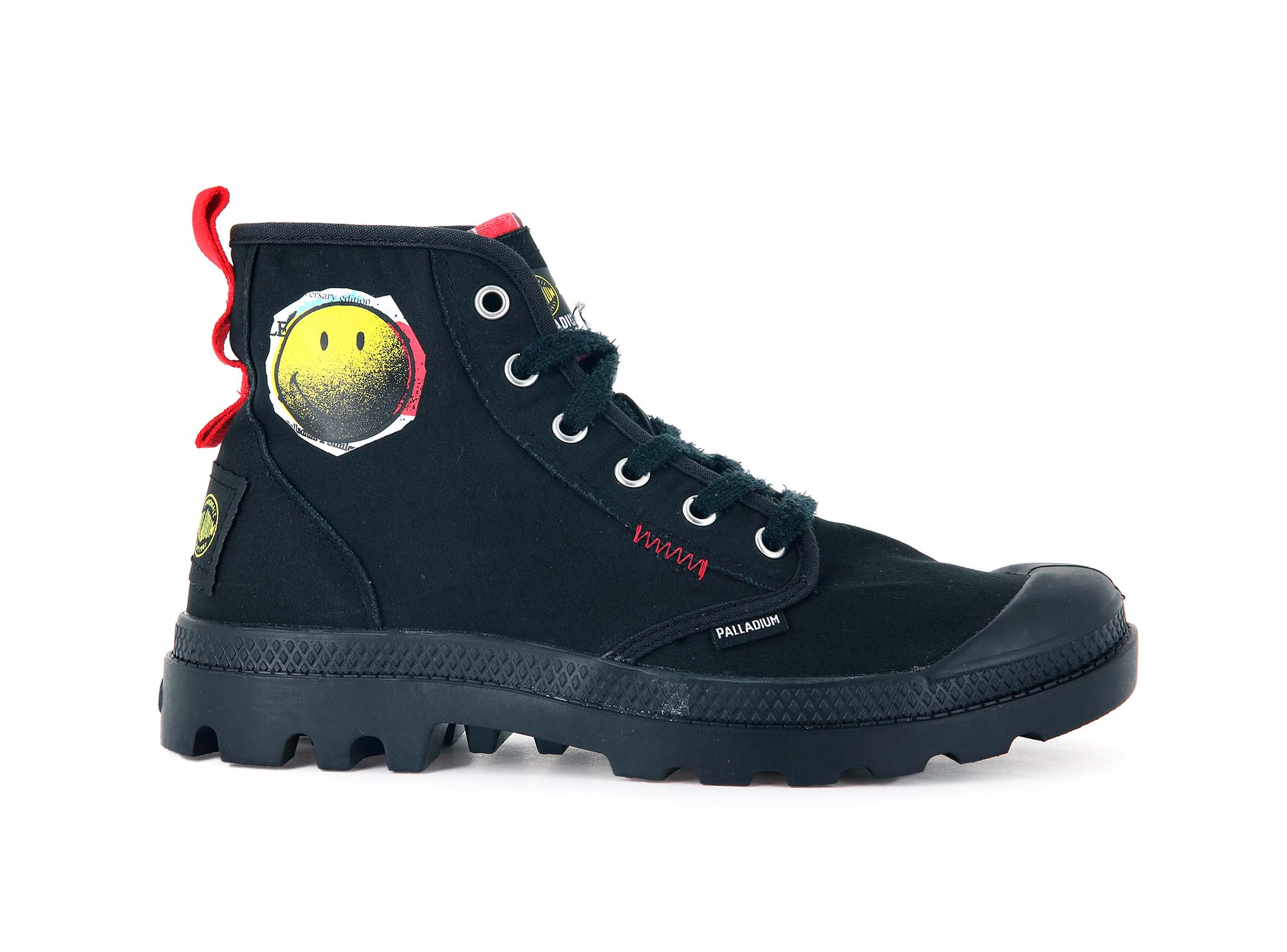 Zapatilla Palladium Pampa Smile 1970 Unisex Negro