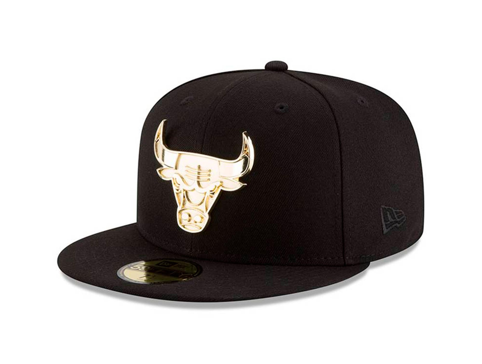 Jockey New Era Chicago Bulls Hombre Negro