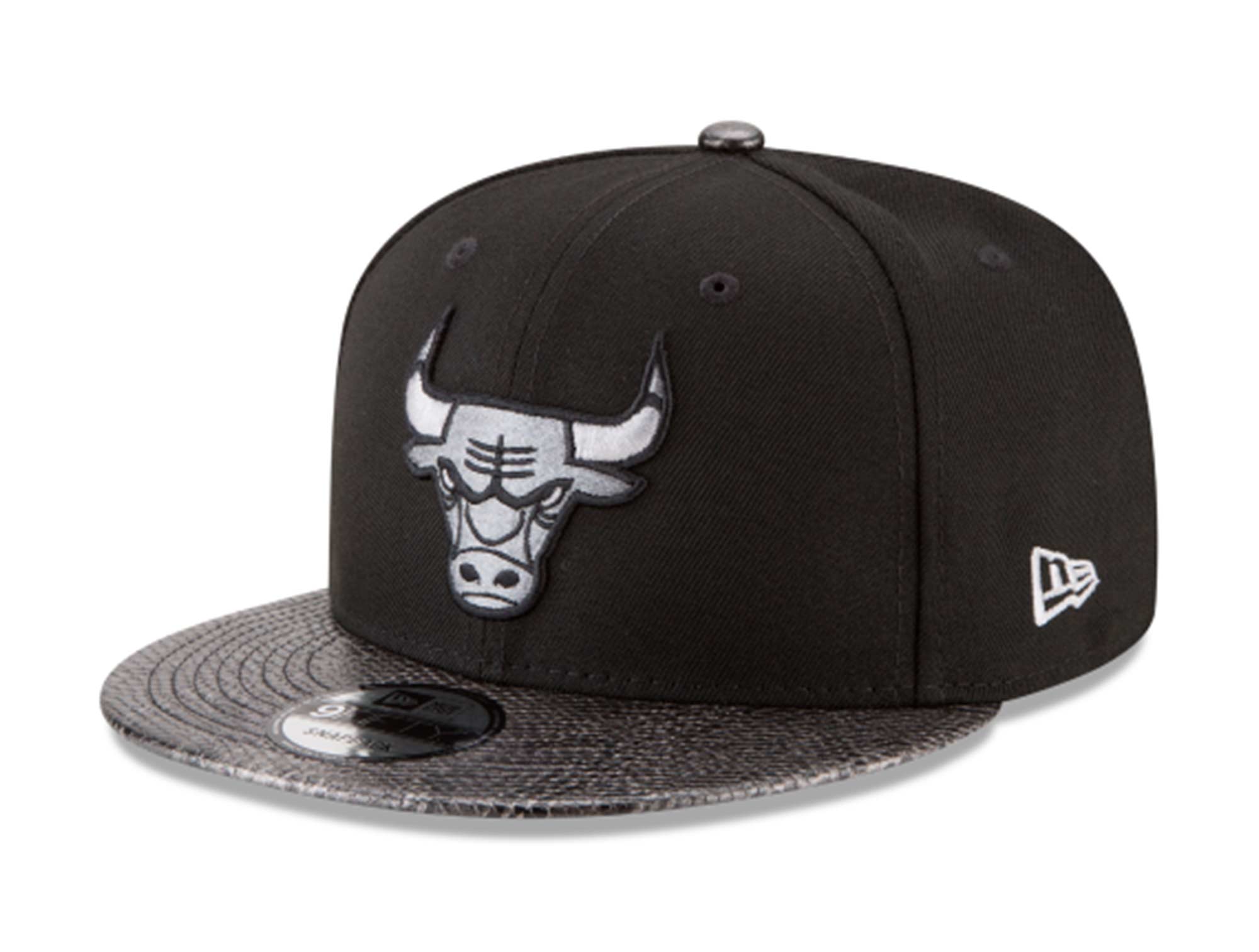 Jockey New Era Chicago Bulls Hombre Negro