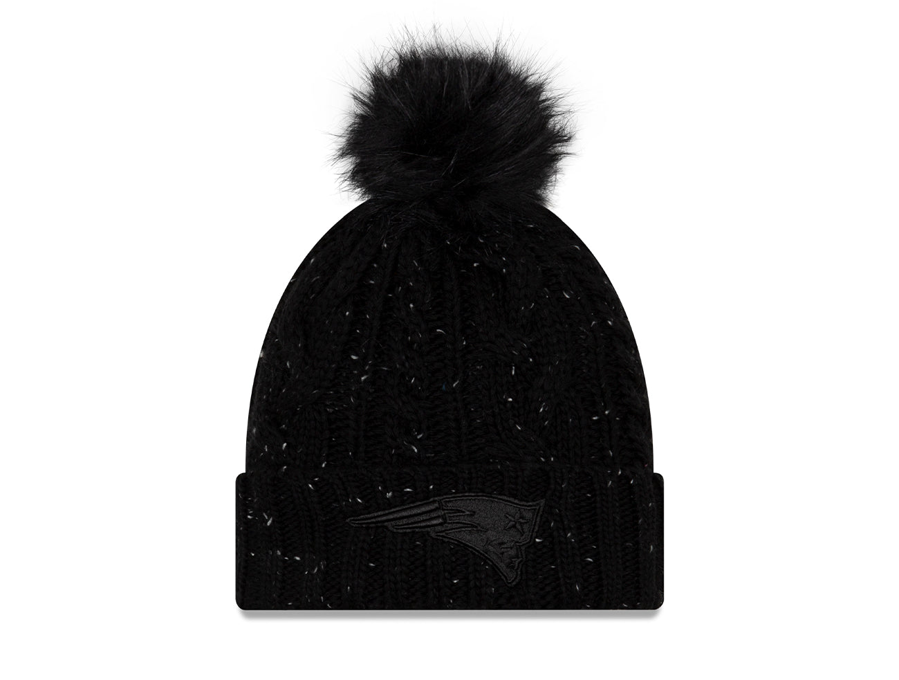 Beanie New Era New England Mujer Negro