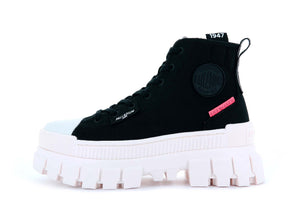 Zapatilla Palladium Revolt Hi Tx Mujer Negro