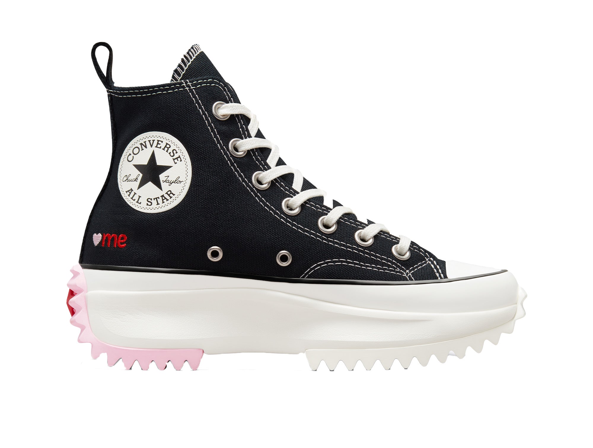 Zapatilla Converse Run Star Hike Hi Love Mujer Negro