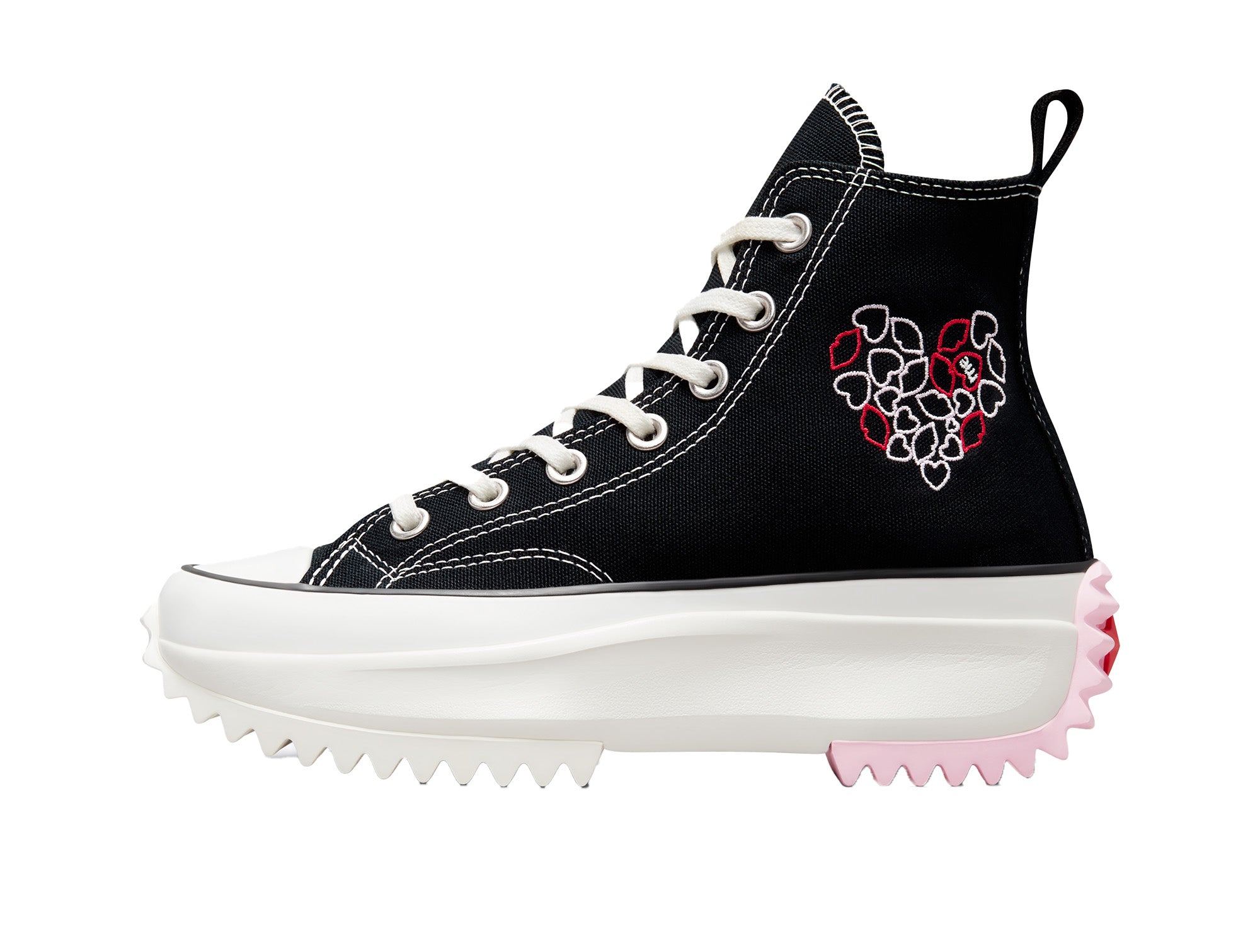 Zapatilla Converse Run Star Hike Hi Love Mujer Negro