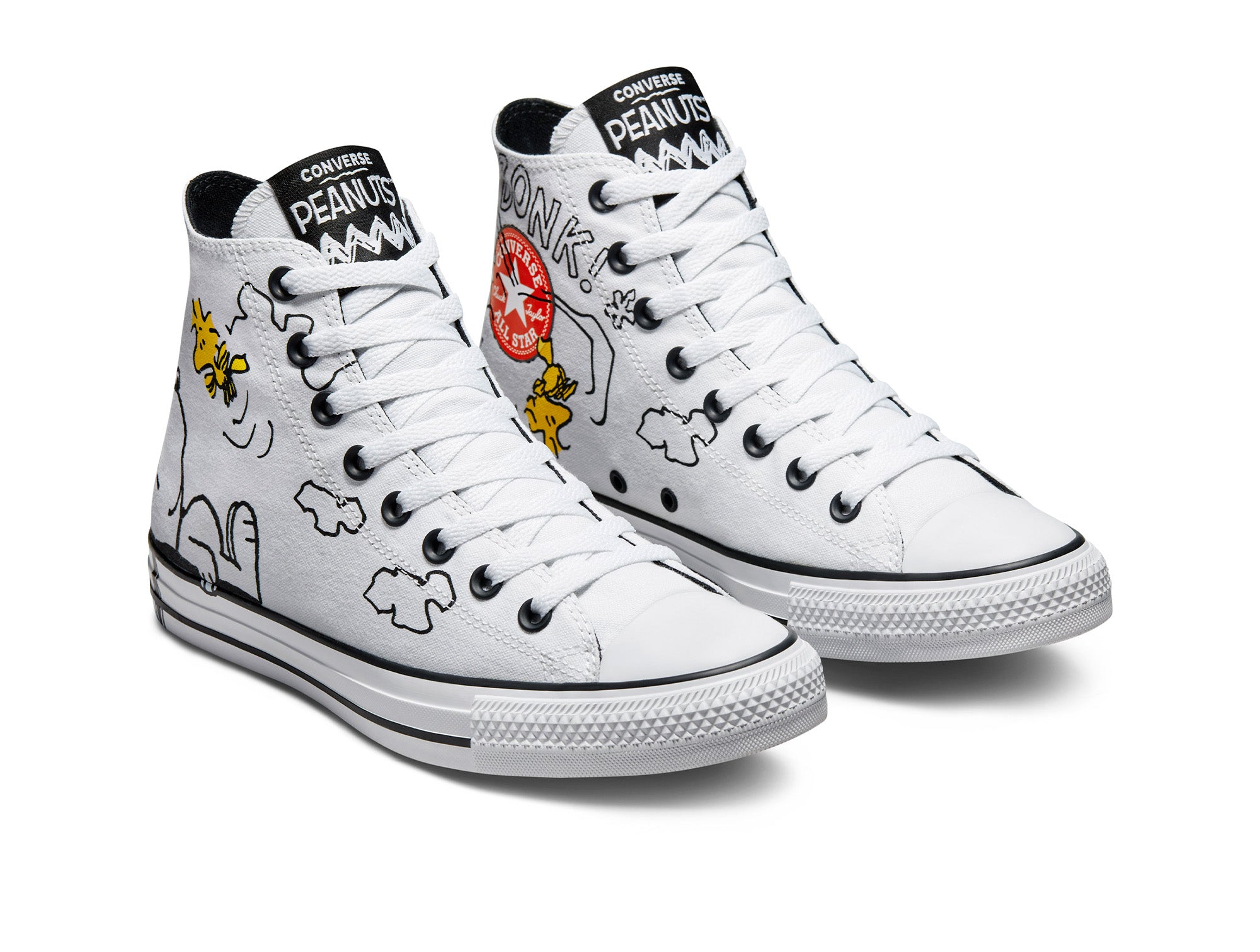 Zapatilla Converse Chuck Taylor Hi Peanuts Unisex Blanco