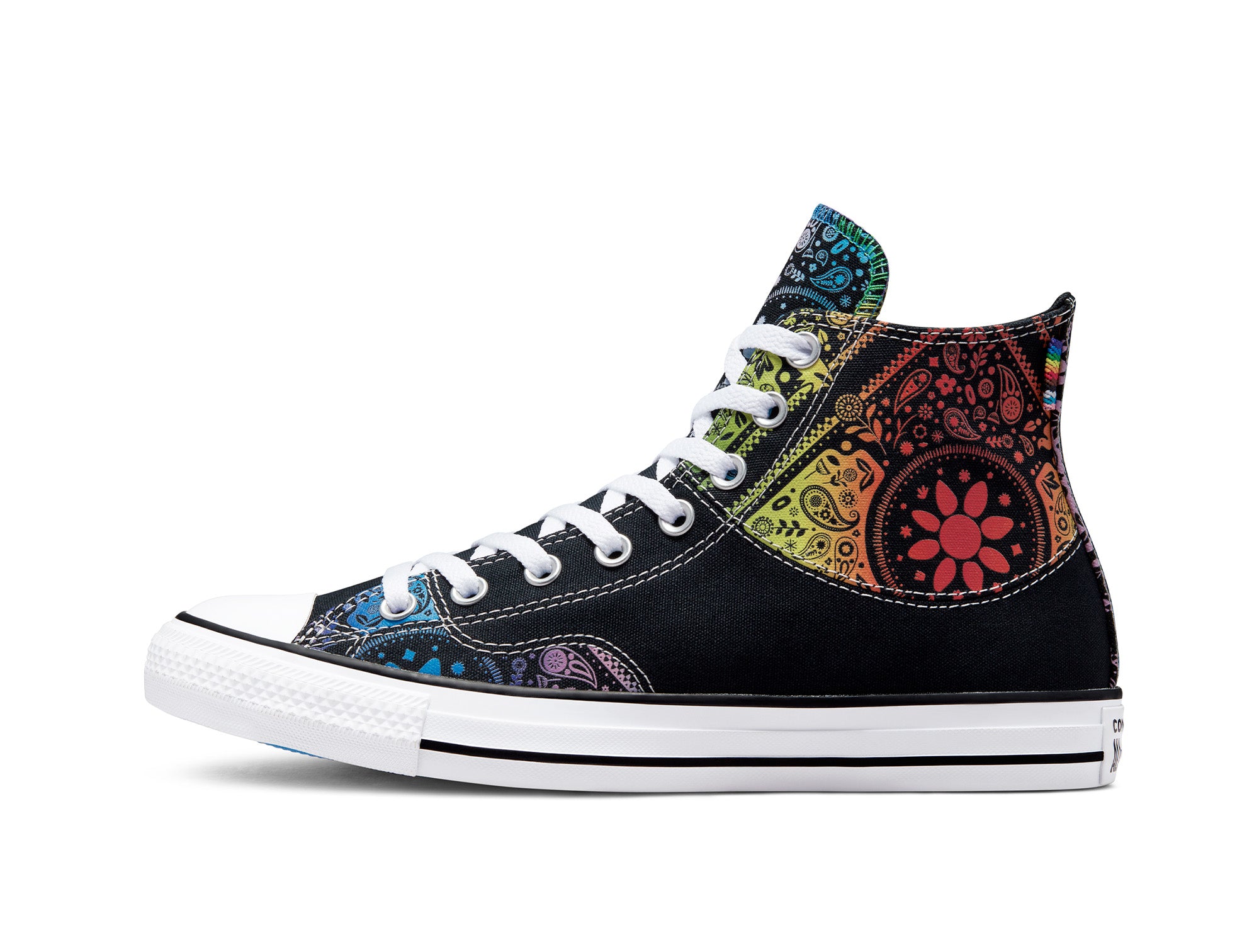 Zapatilla Converse Chuck Taylor Hi Pride Unisex Negro