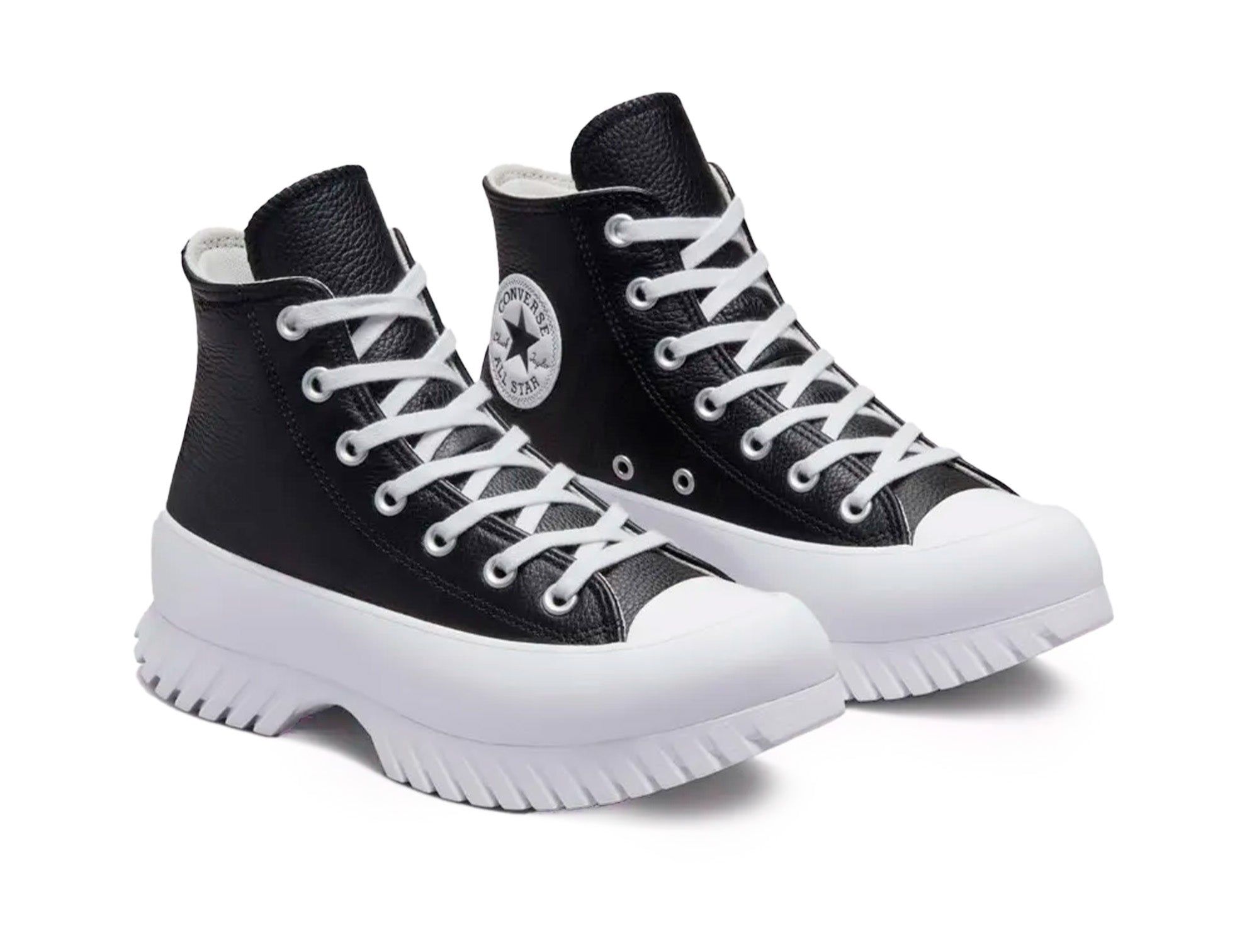 Zapatilla Converse Chuck Taylor Lugged 2 Plataforma Cuero Hi Mujer Negro