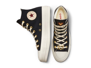 Zapatilla Converse Chuck Taylor Plataforma Mujer Negro