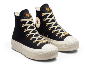 Zapatilla Converse Chuck Taylor Plataforma Mujer Negro