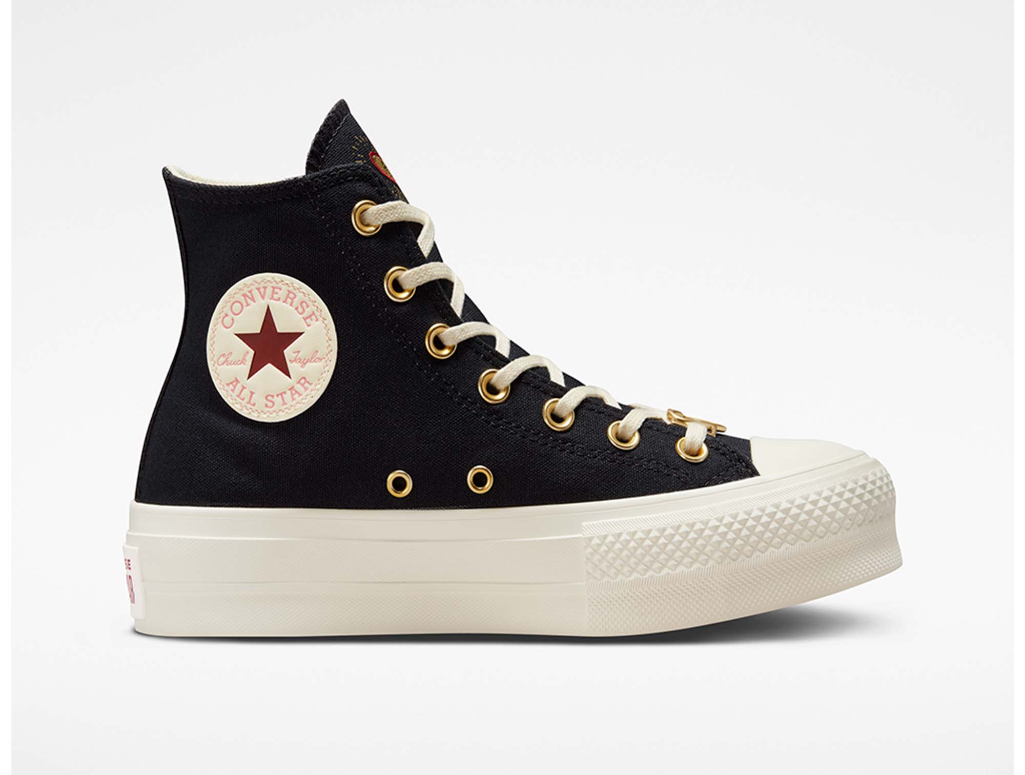 Zapatilla Converse Chuck Taylor Plataforma Mujer Negro