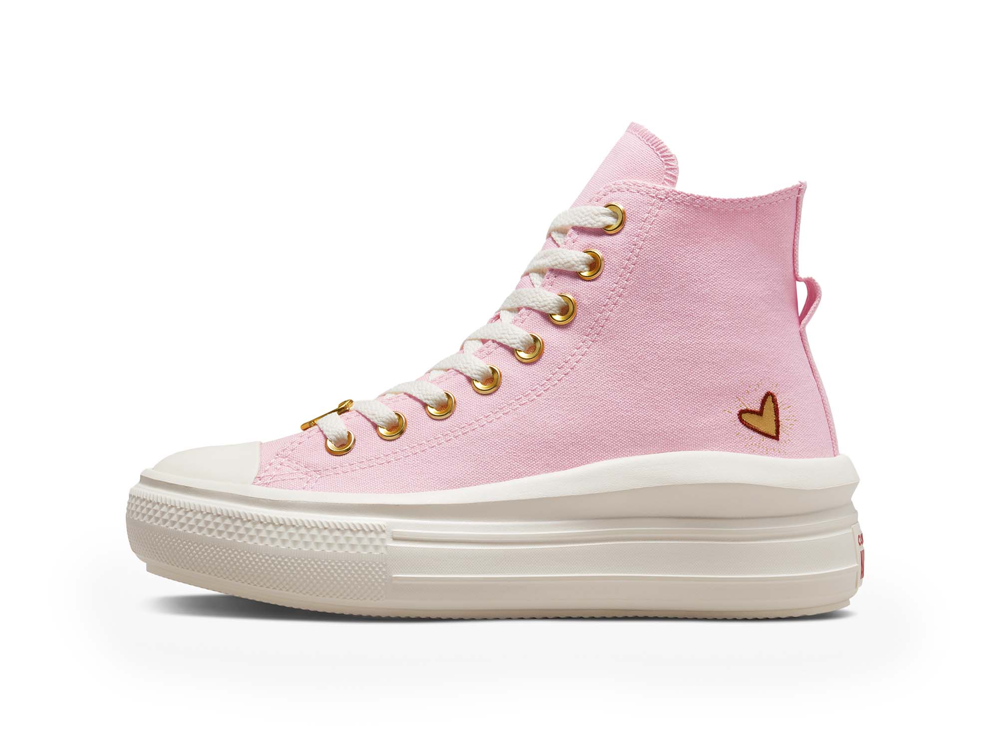 Zapatilla Converse Chuck T Plataforma Mujer Rosado