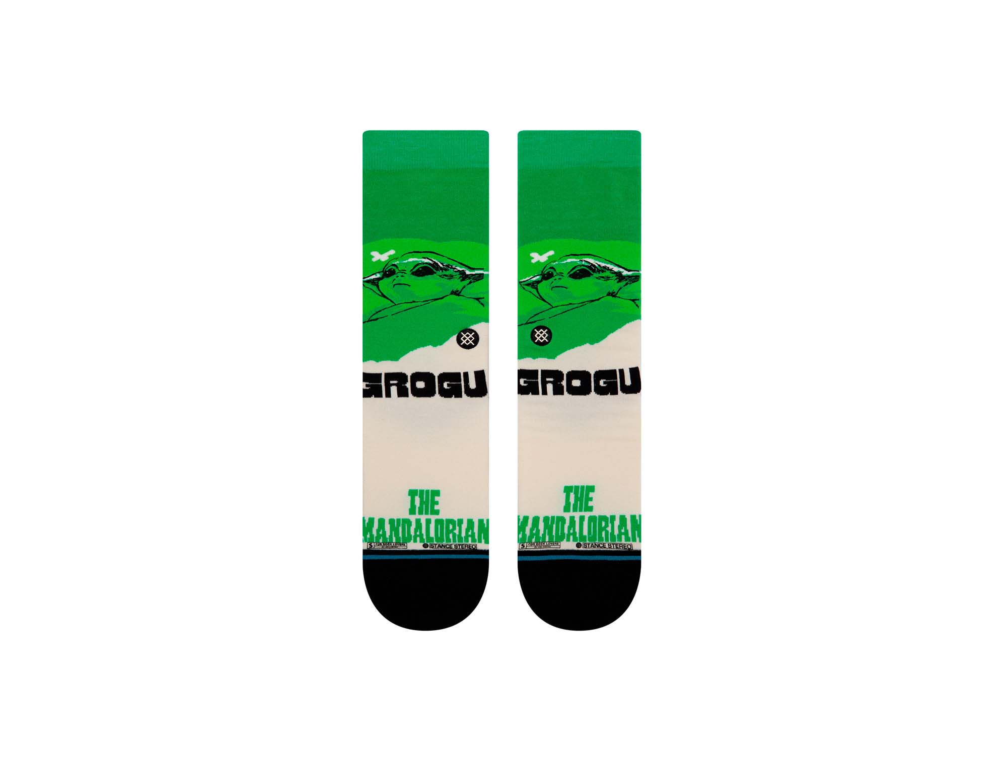 Calcetin Stance Mandalorian Grogu Unisex Verde