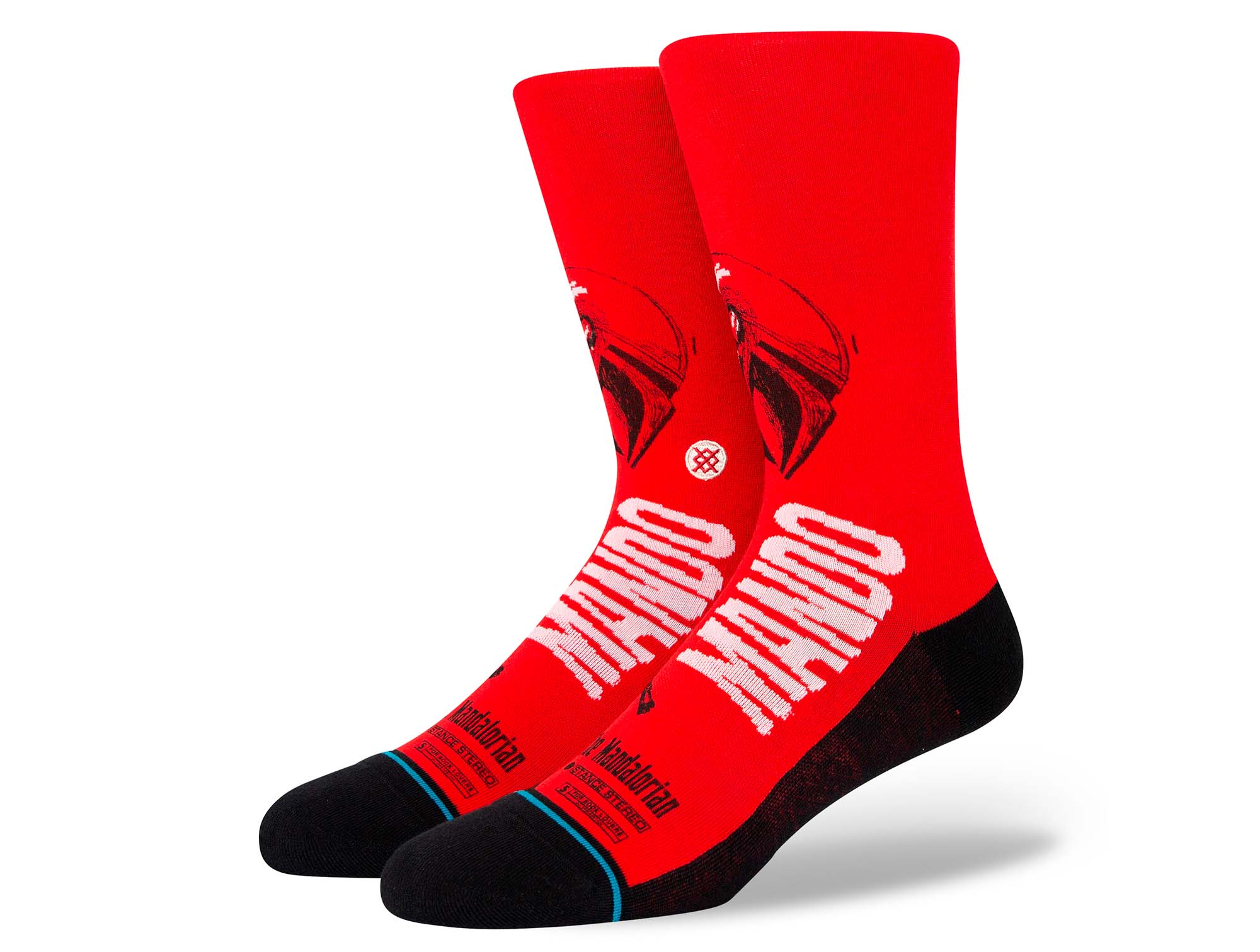 Calcetin Stance Mandalorian Mando Unisex Rojo