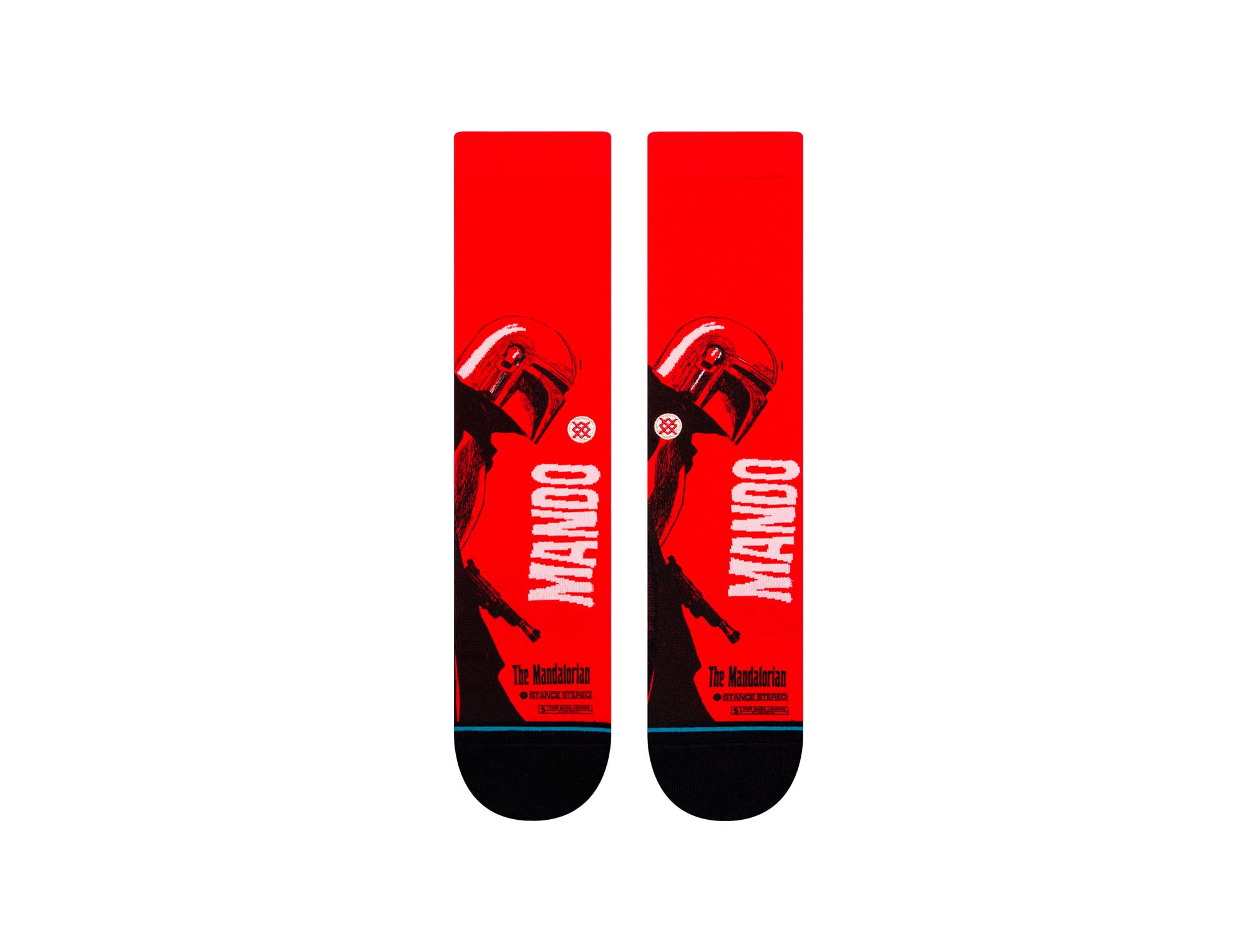 Calcetin Stance Mandalorian Mando Unisex Rojo