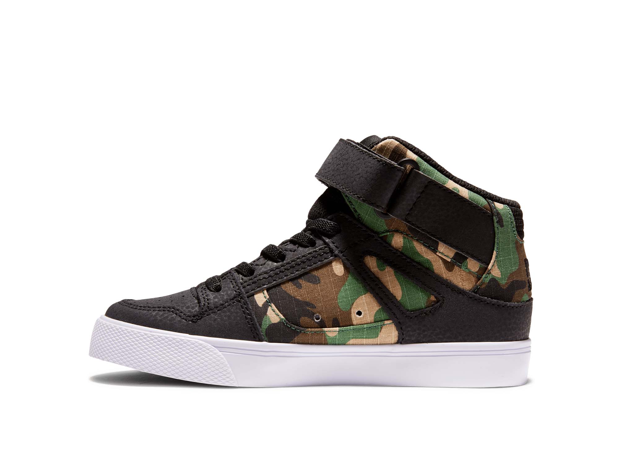 Zapatilla DC Pure Ht Ev Junior Negro Militar