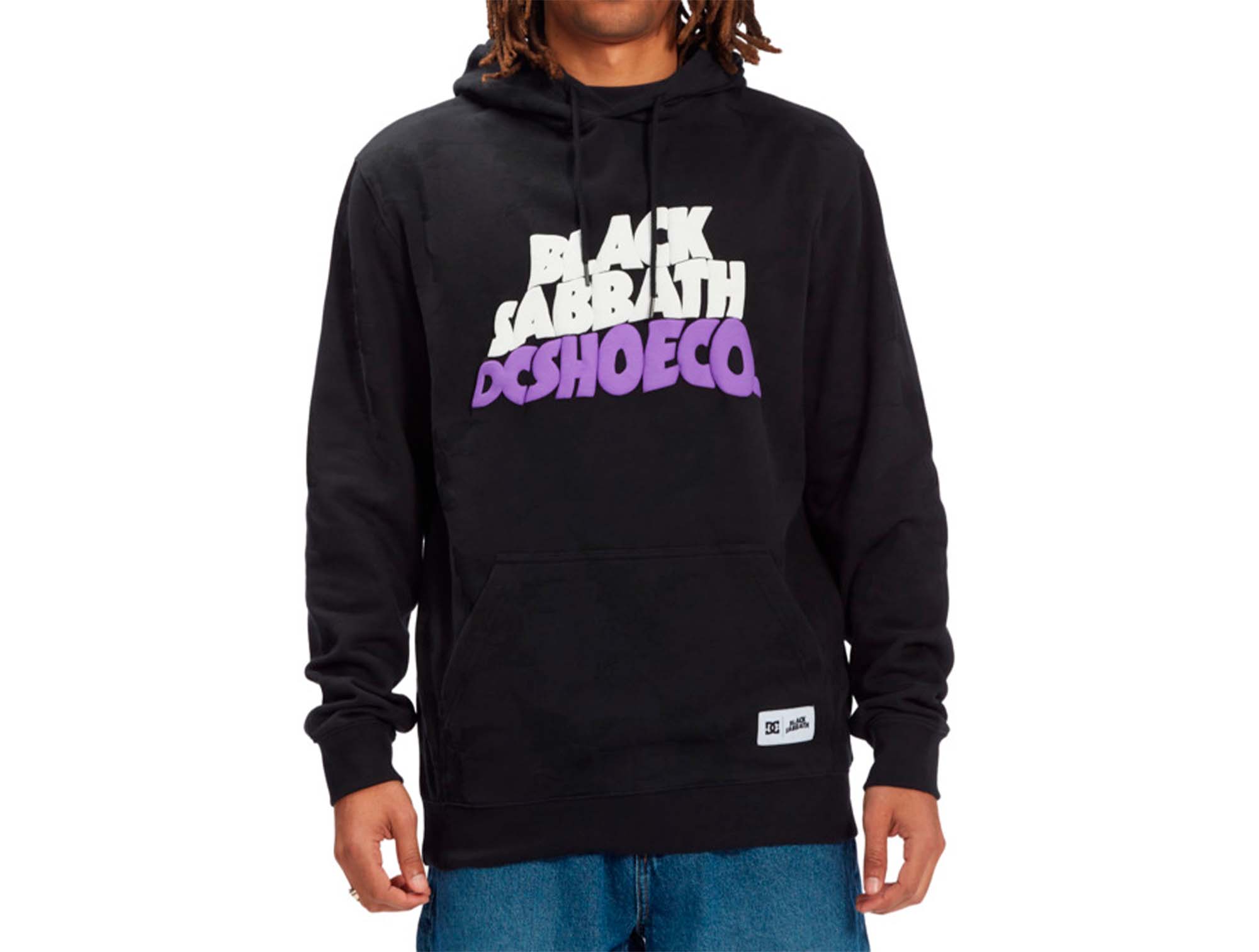 Poleron DC Black Sabbath Hombre Negro