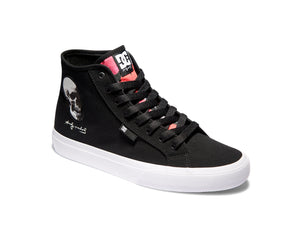 Zapatilla DC Manual Hi Andy Warhol Hombre Negro