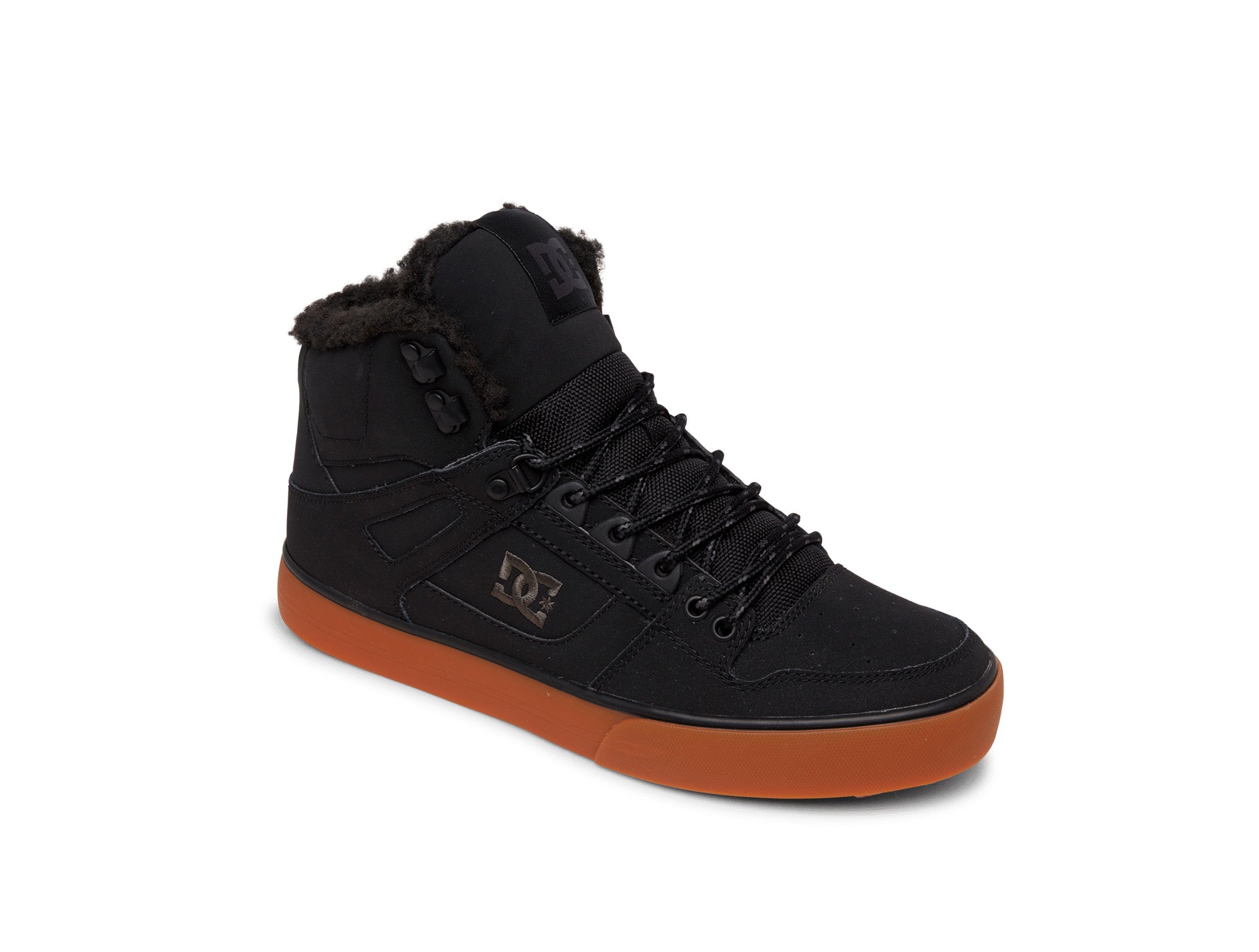 Zapatilla DC Pure Ht Wc Wnt Cuero Hombre Negro