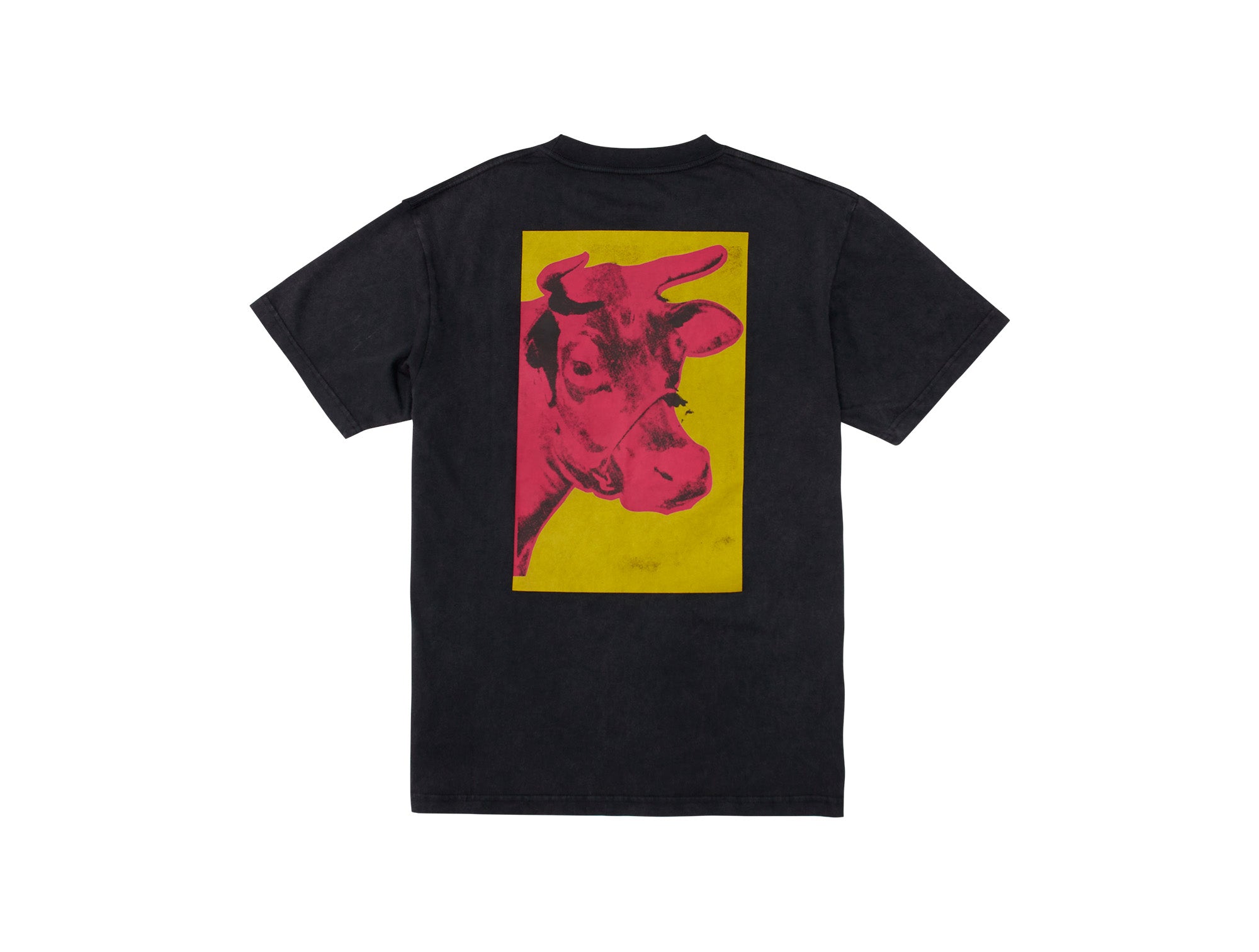 Polera DC Cow Andy Warhol Hombre Negro