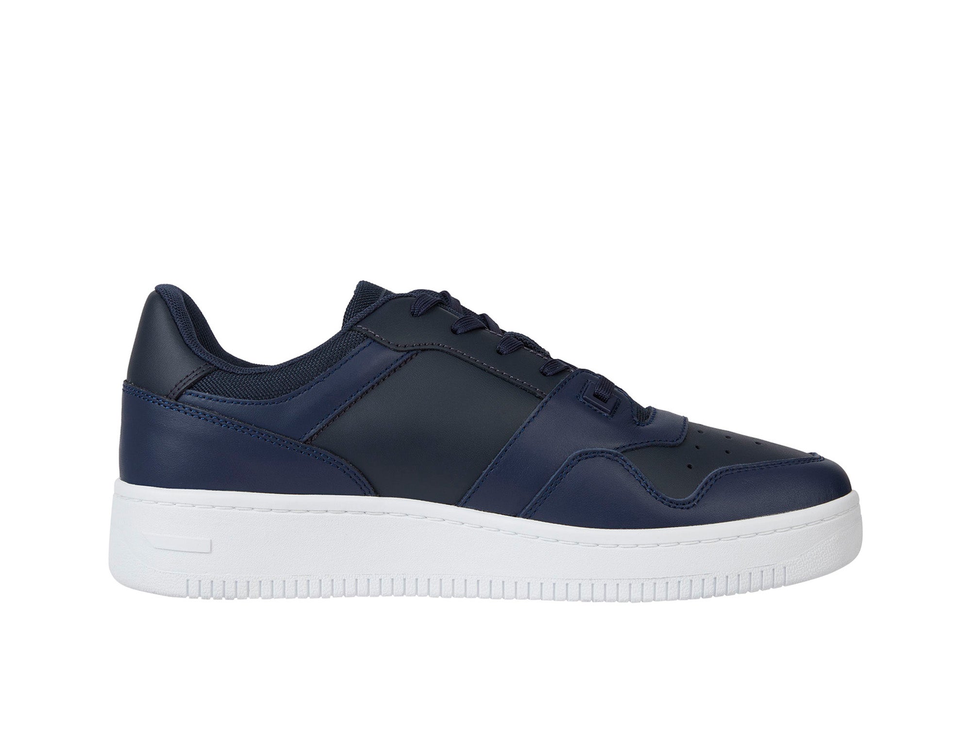 Zapatilla Tommy Retro Basket Hombre Azul