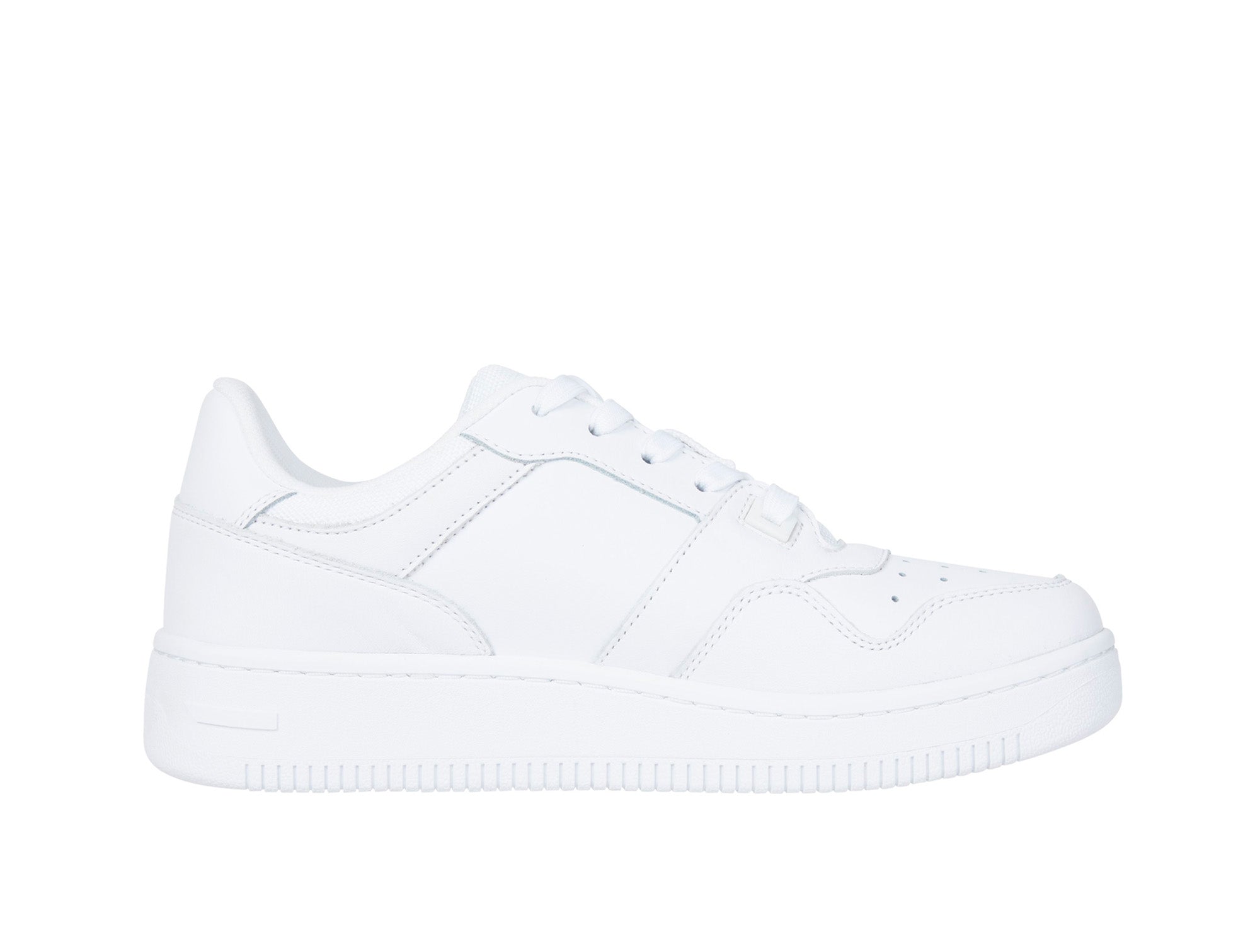 Zapatilla Tommy Retro Basket Mujer Blanco