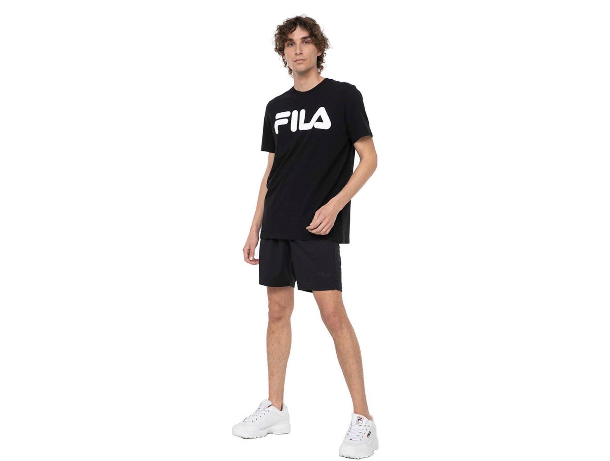 Polera Fila MC Letter II Hombre Negro