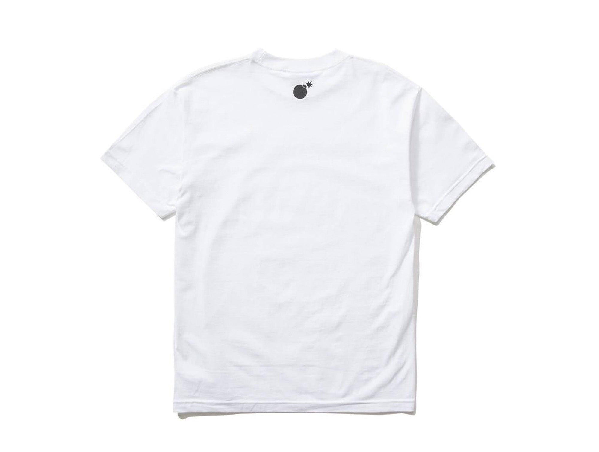 Polera The Hundreds Forever Bar Logo Hombre Blanco