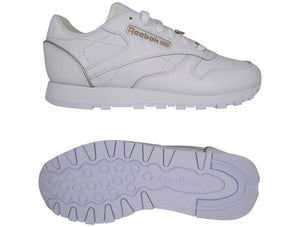 Zapatilla Reebok Cl Leather Mujer Blanco