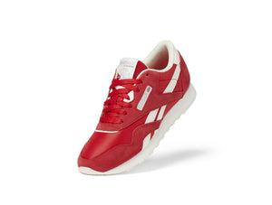 Zapatilla Reebok Cl Nylon Mujer Rojo