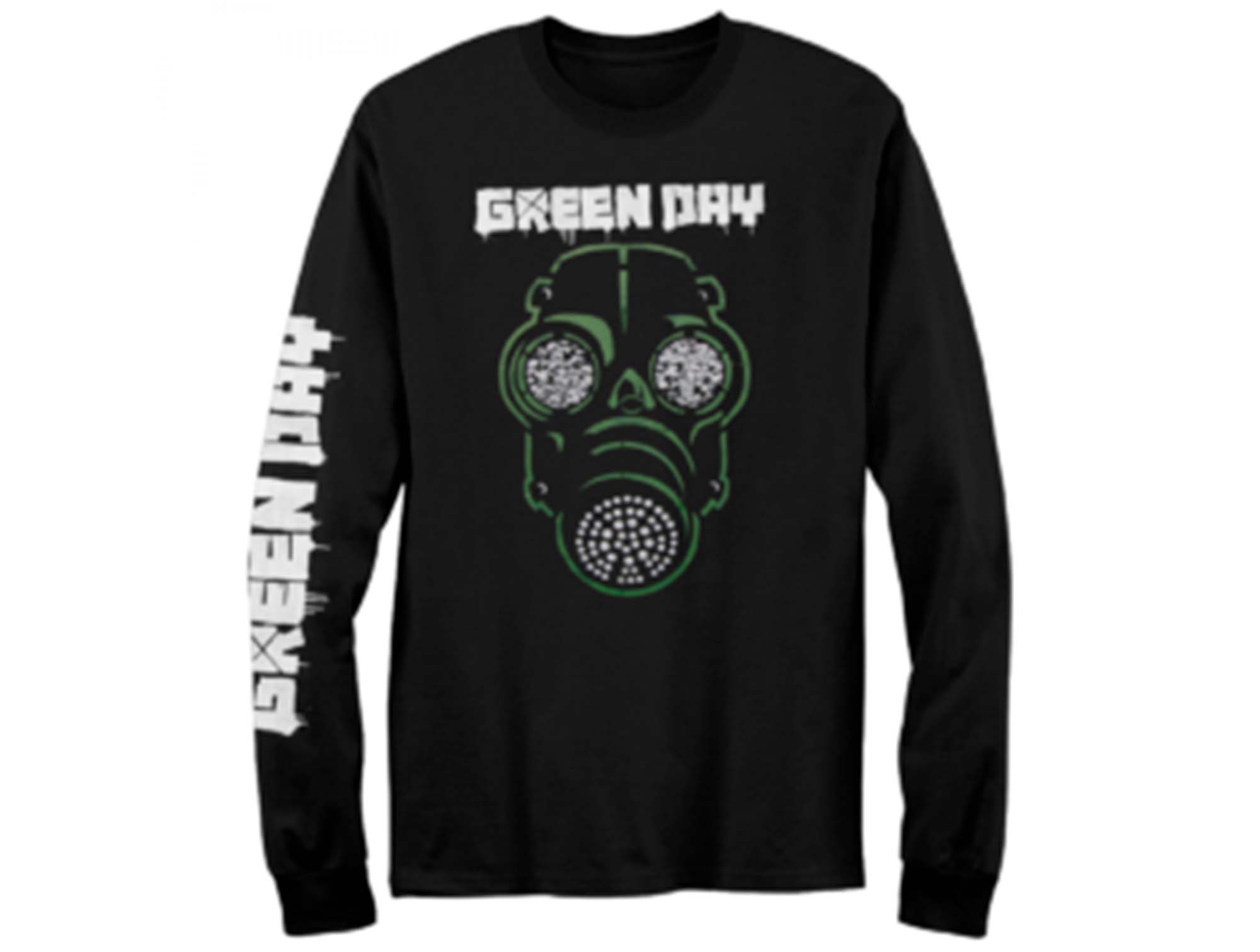 Polera Green Day Hombre Negro