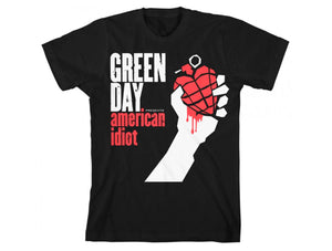 Polera Green Day Hombre Negro