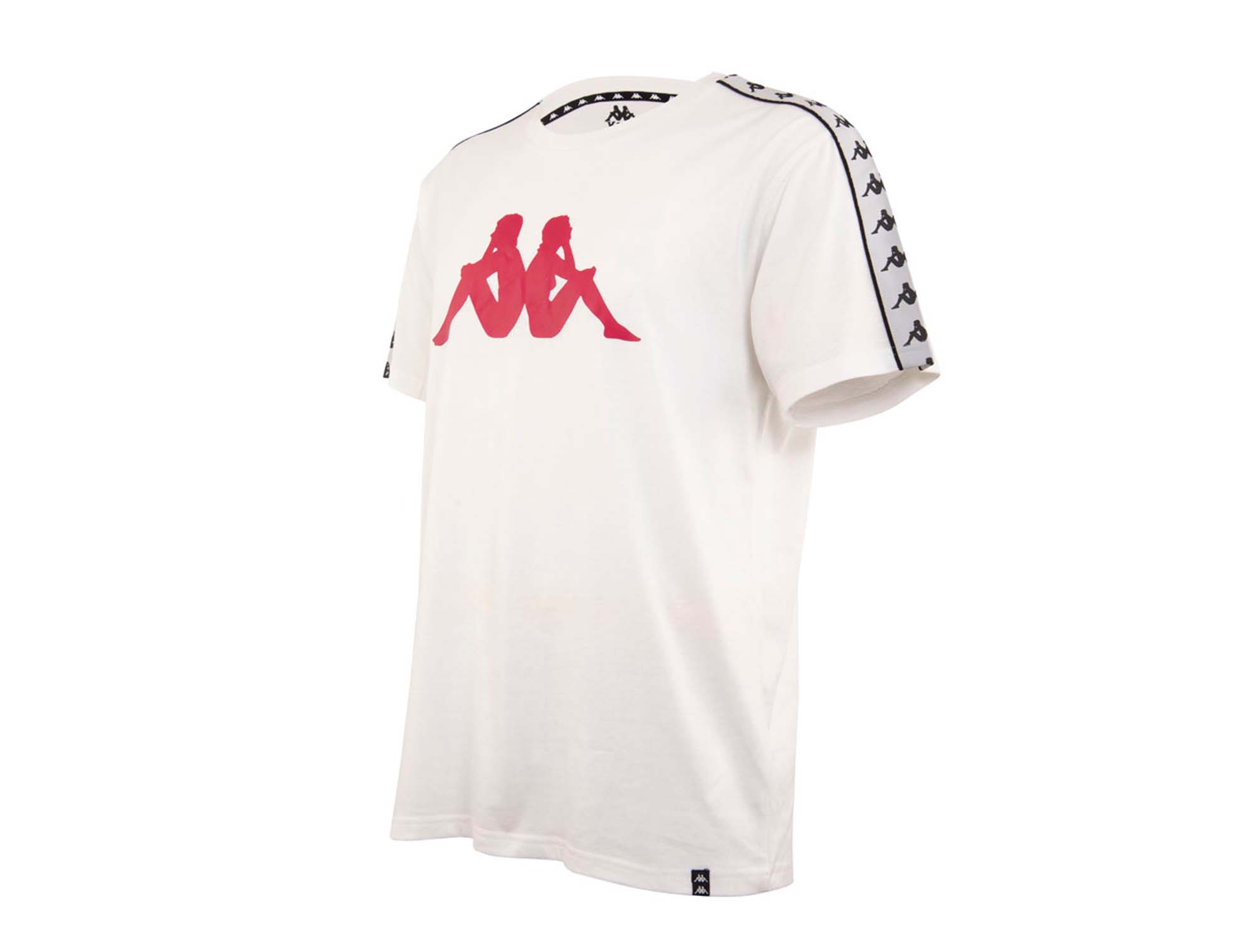 Polera Kappa Hombre Blanco