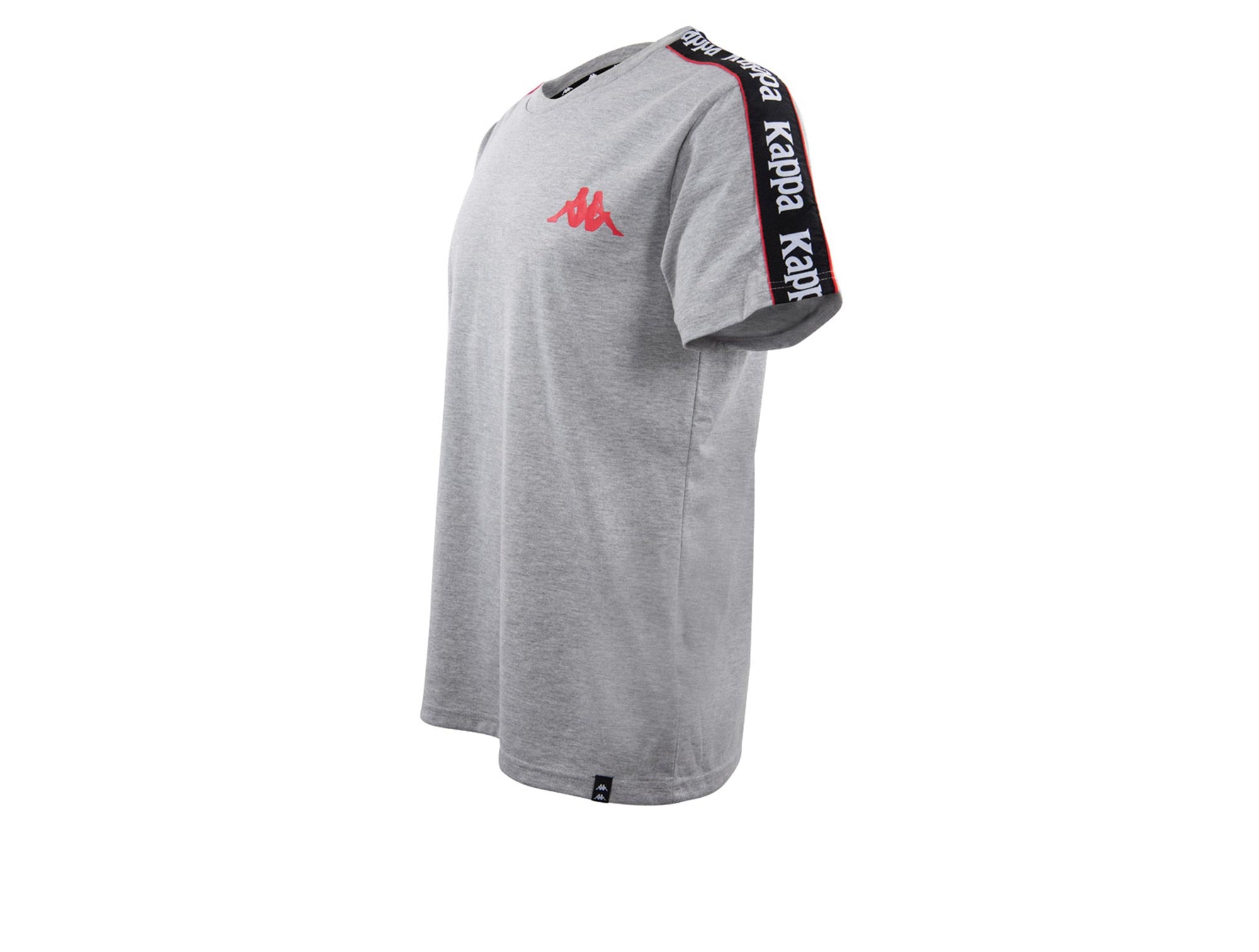 Polera Kappa Mc Hombre Gris