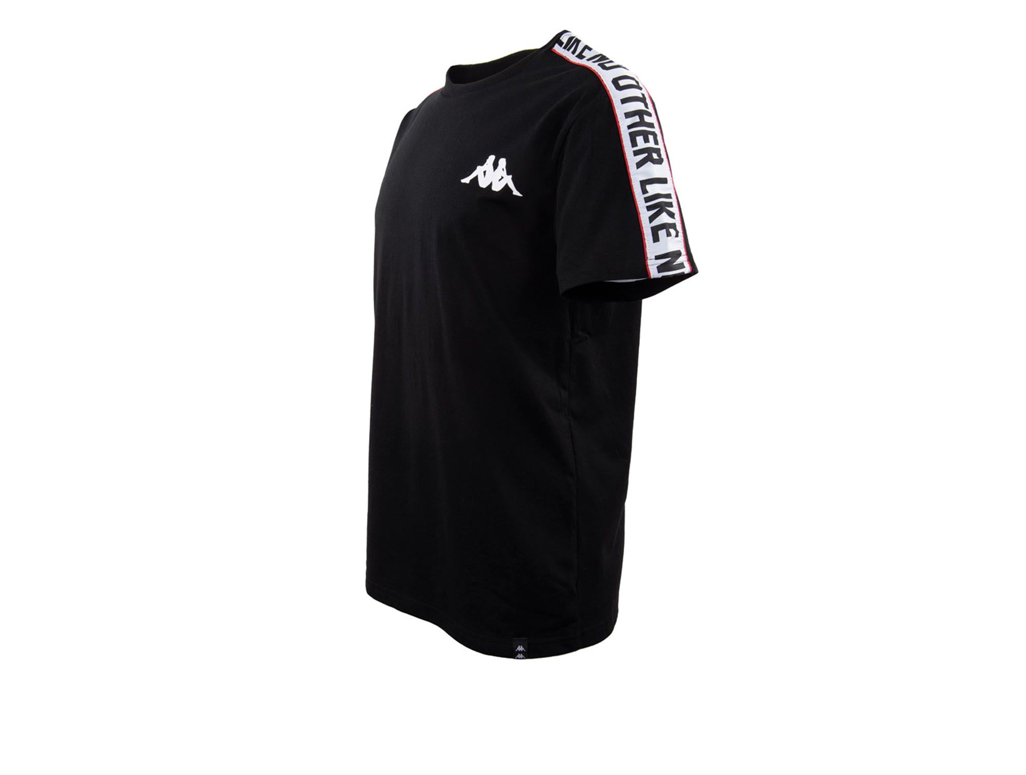 Polera Kappa Mc Hombre Negro