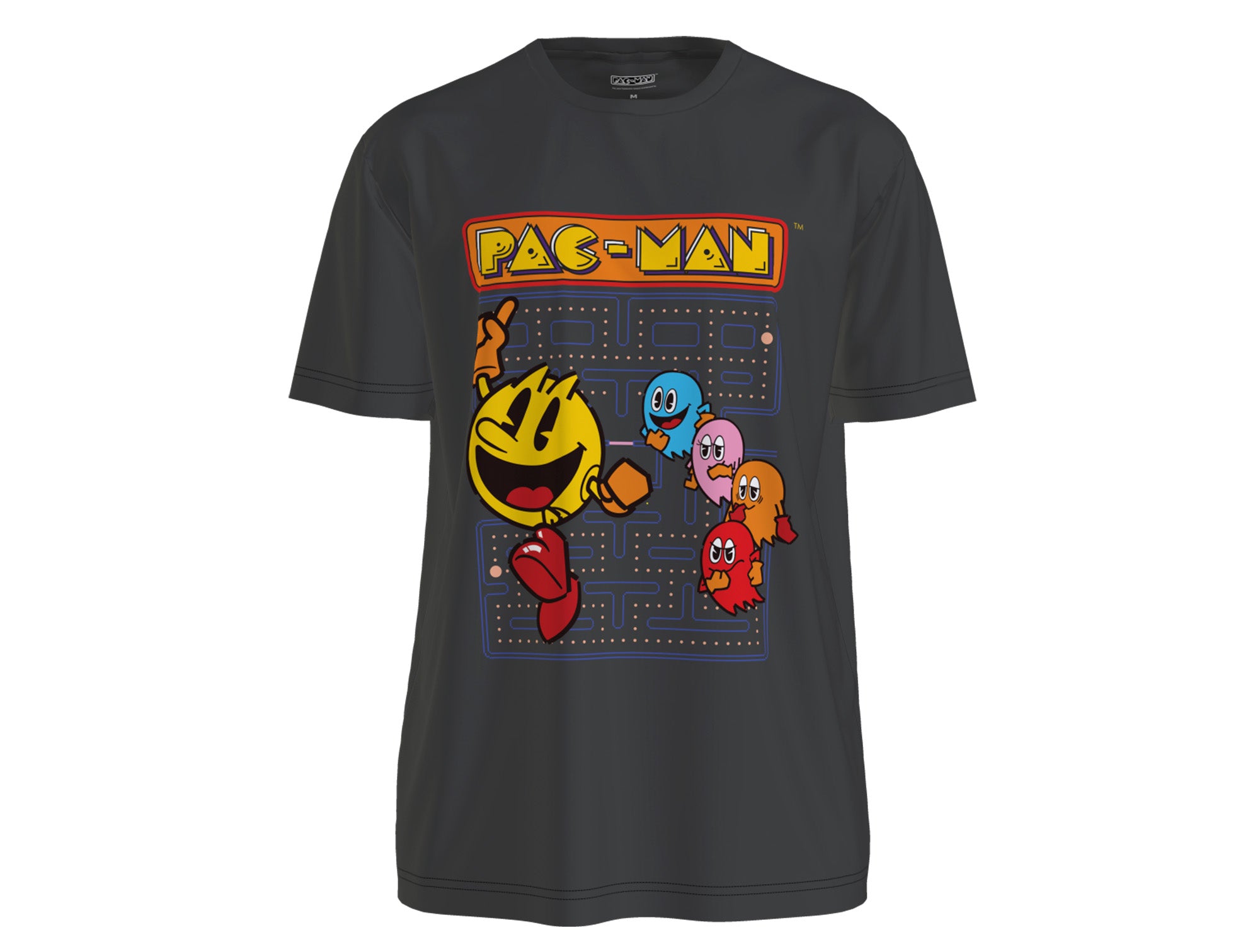 Polera Fexpro Pacman Killer Baby Ghost Hombre Gris