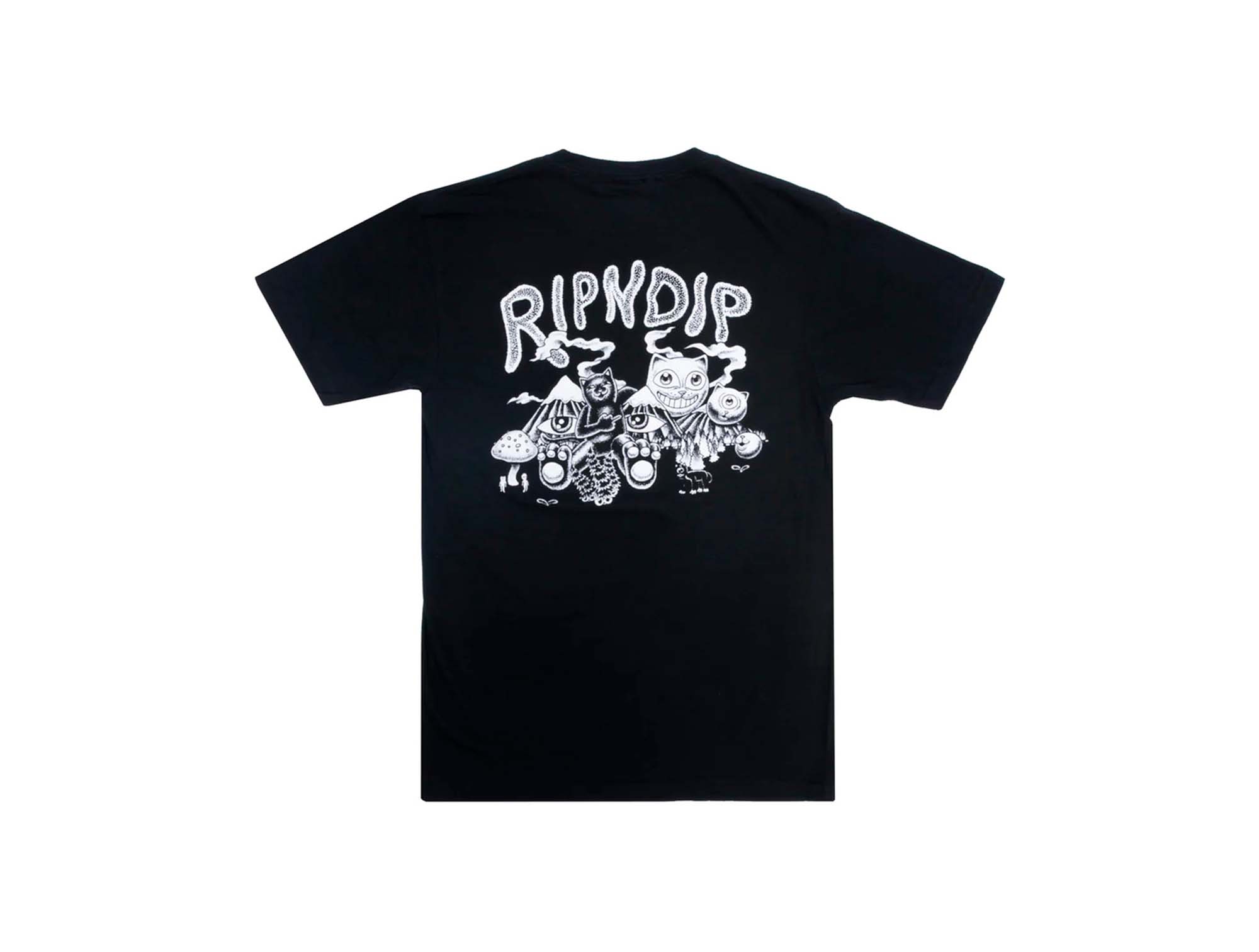 Polera Ripndip Dark Twisted Hombre Negro