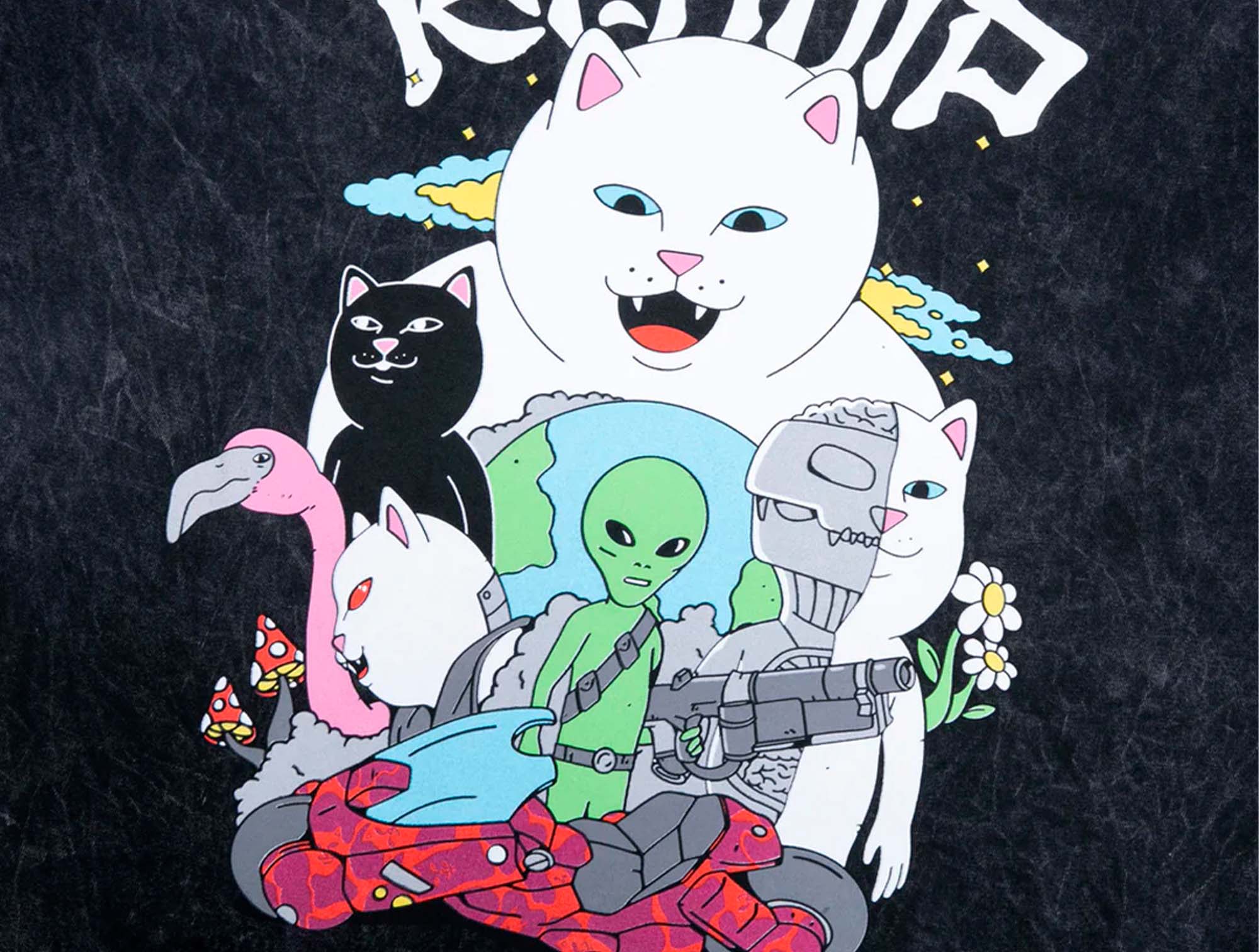 Polera Ripndip Runaway Hombre Negro